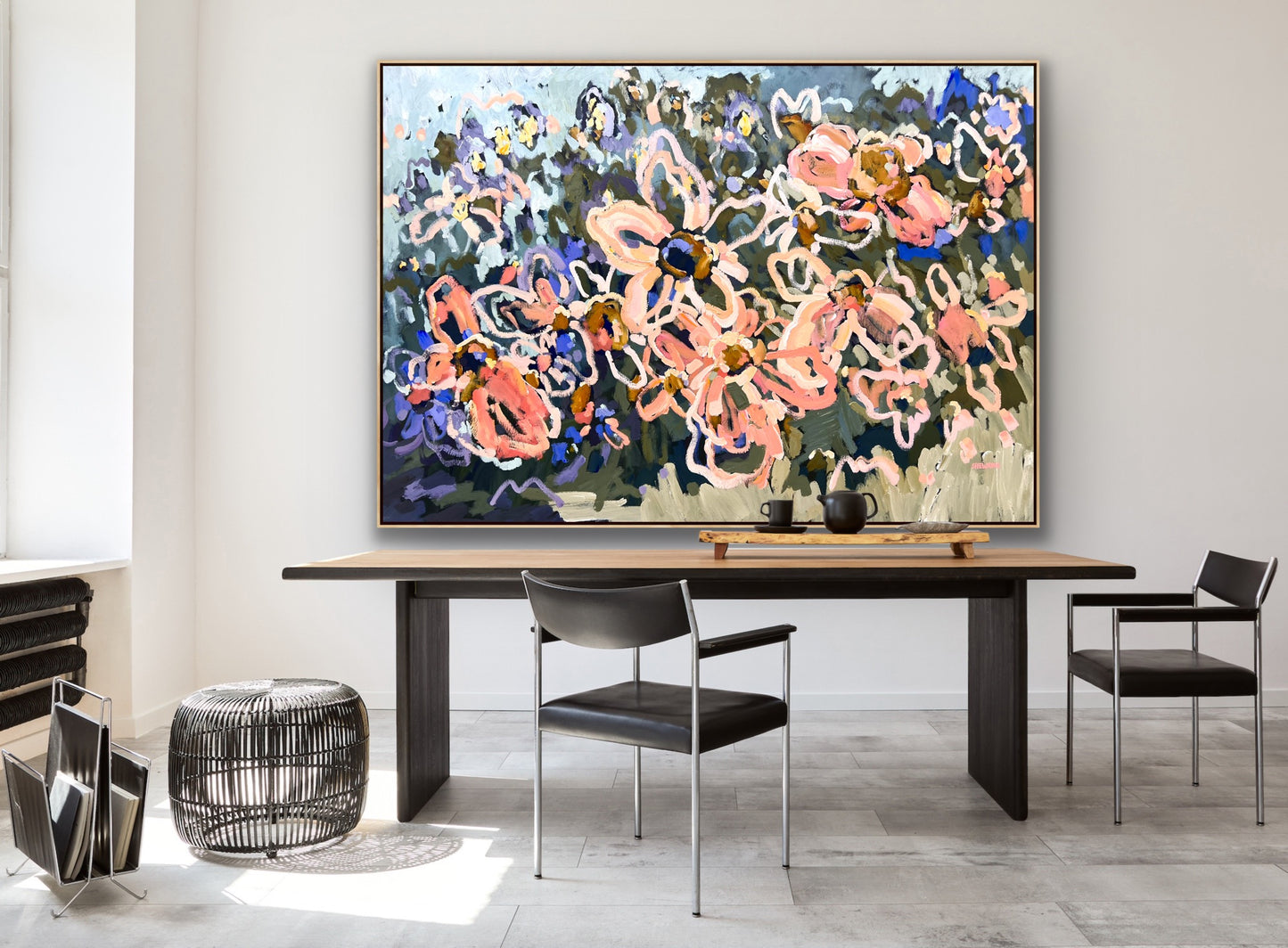 Sunshine And Rainbows 165x115cm Framed