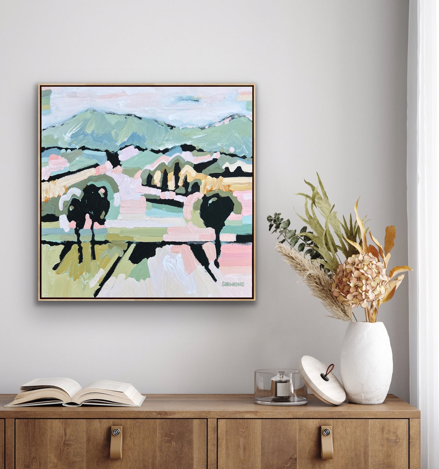 Sunshine Season 53 x 53 cm FRAMED