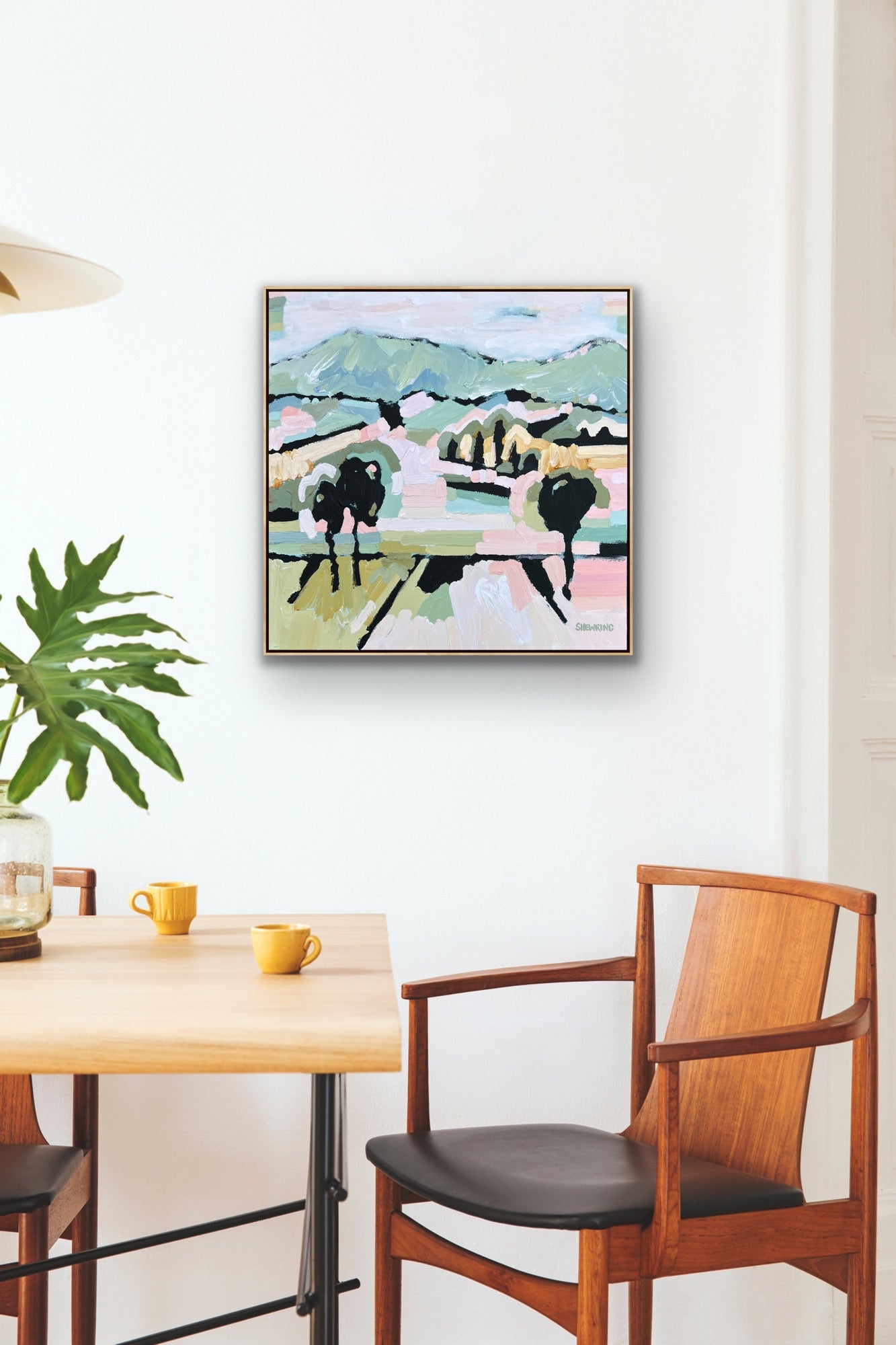 Sunshine Season 53 x 53 cm FRAMED
