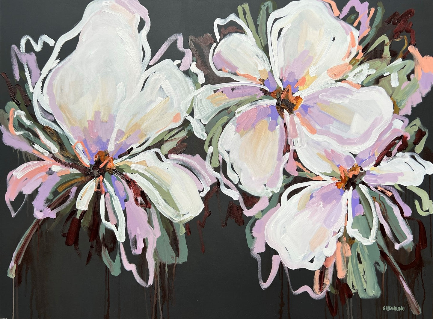 Sweet Romance 148x111cm Framed SOLD