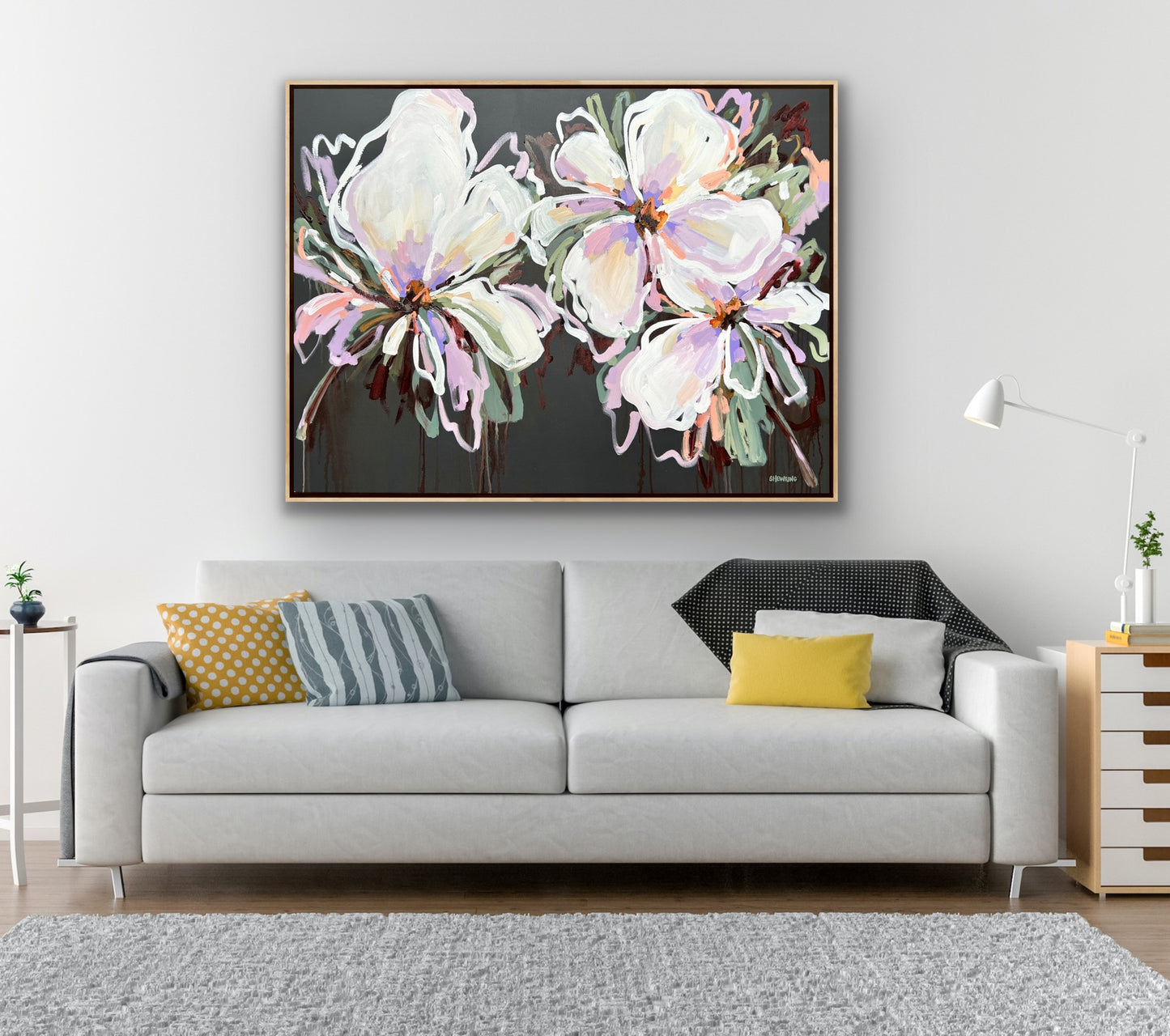 Sweet Romance 148x111cm Framed SOLD