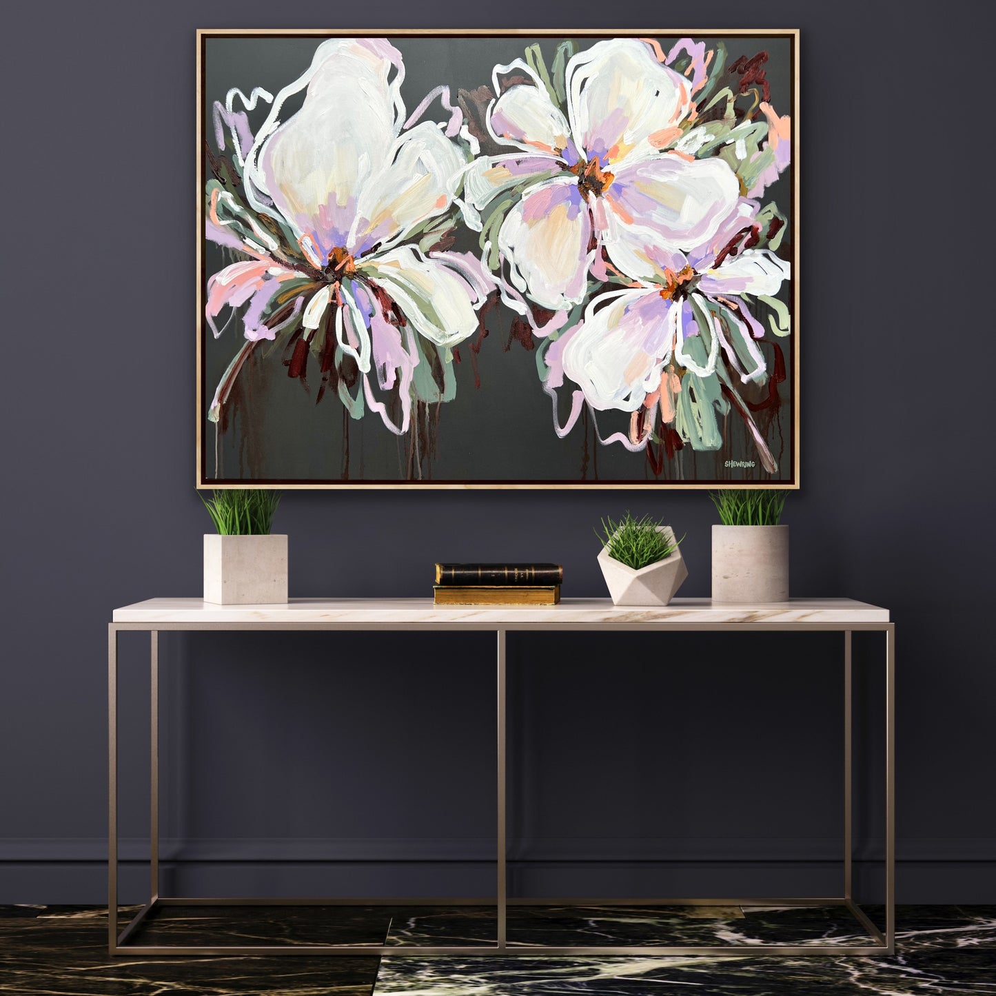 Sweet Romance 148x111cm Framed SOLD