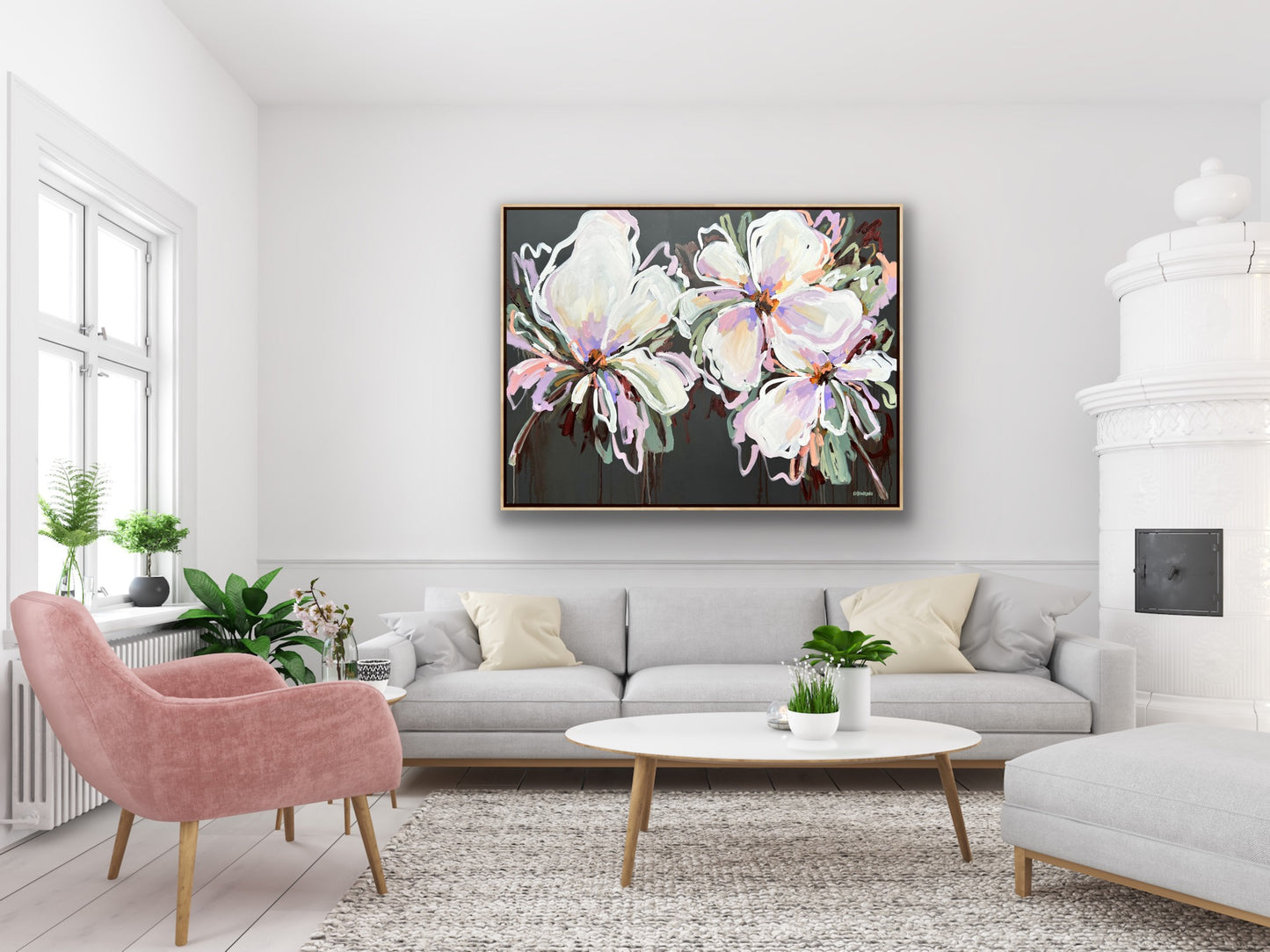 Sweet Romance 148x111cm Framed SOLD