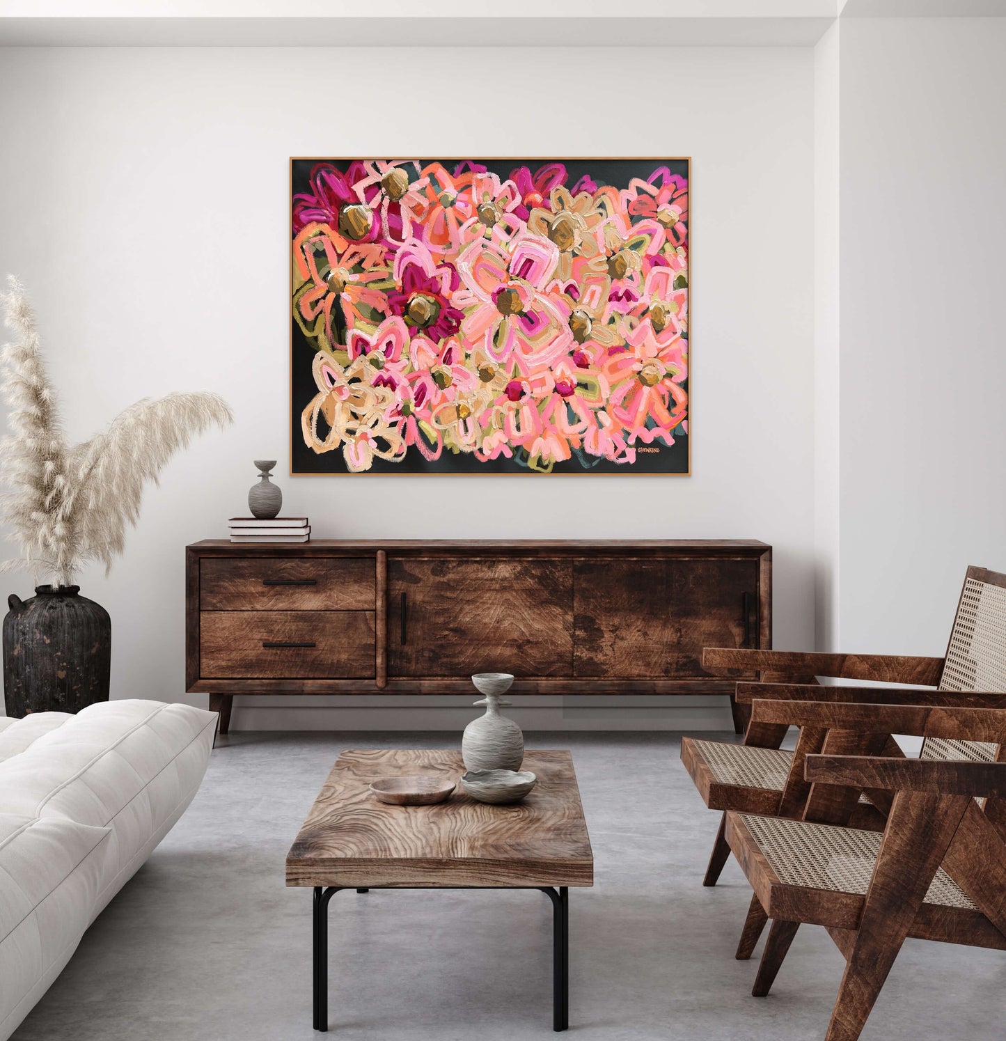 Total Love 125x97cm FRAMED SOLD