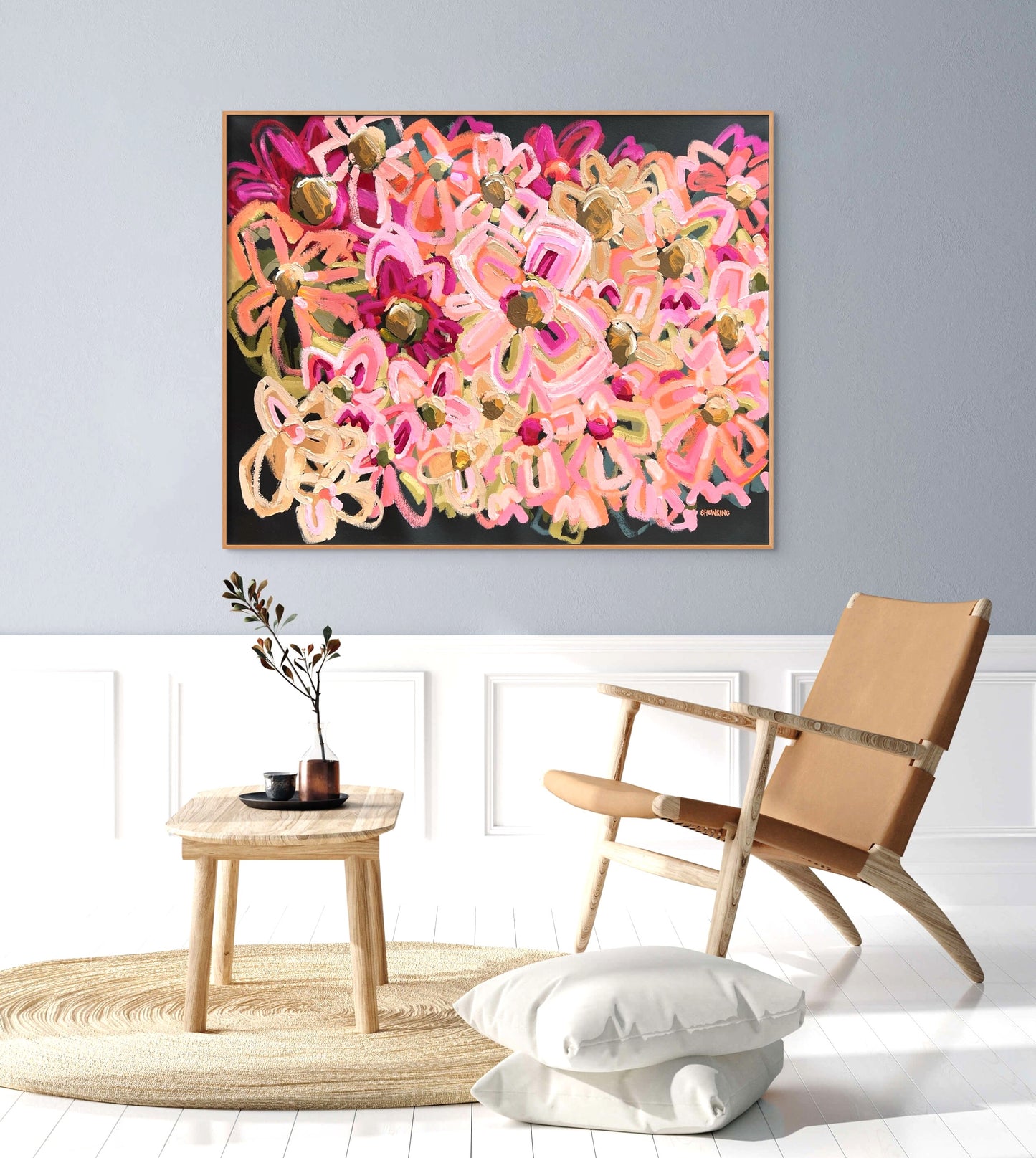 Total Love 125x97cm FRAMED SOLD