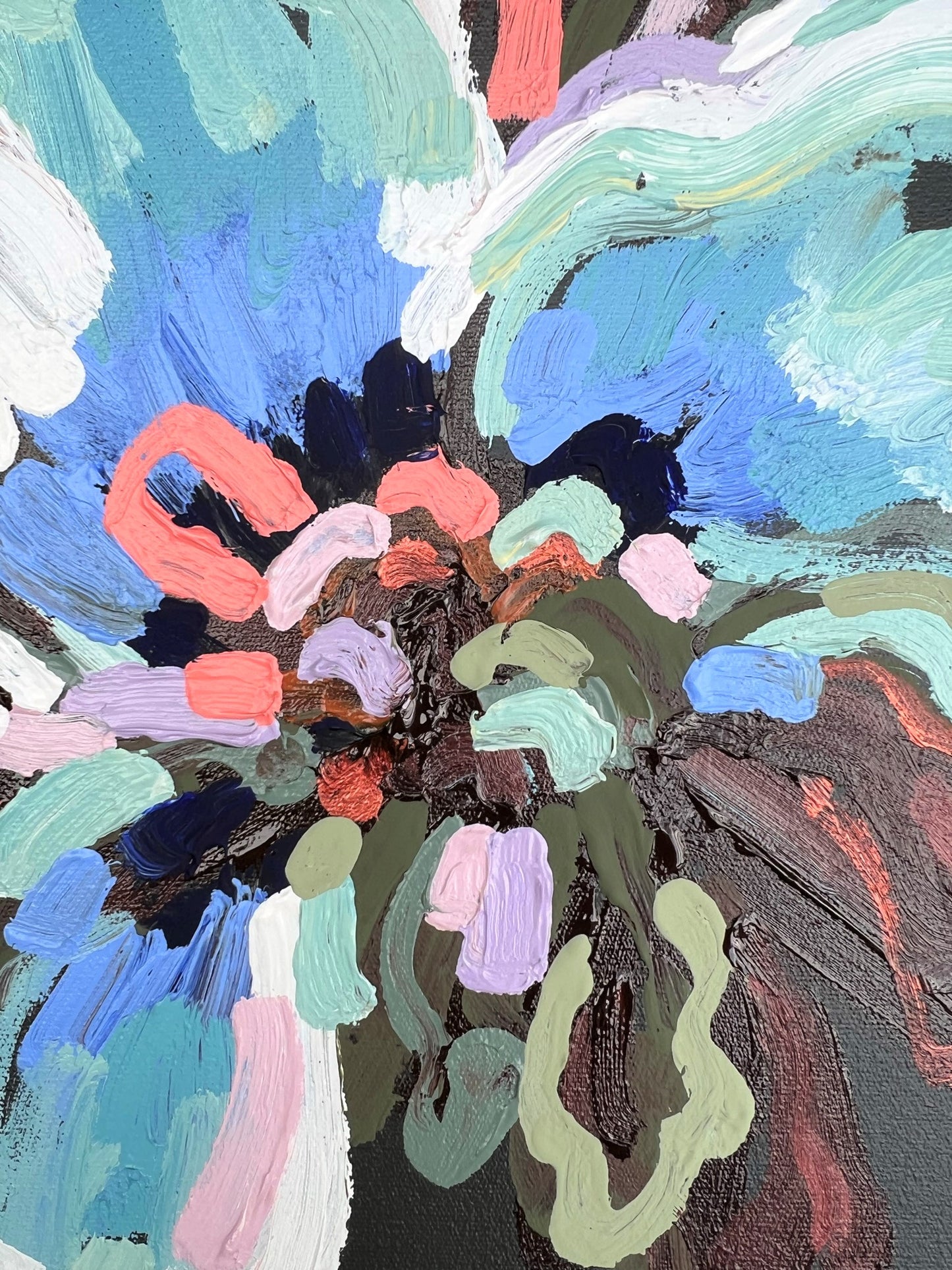 True Blue 30x30cm Sold