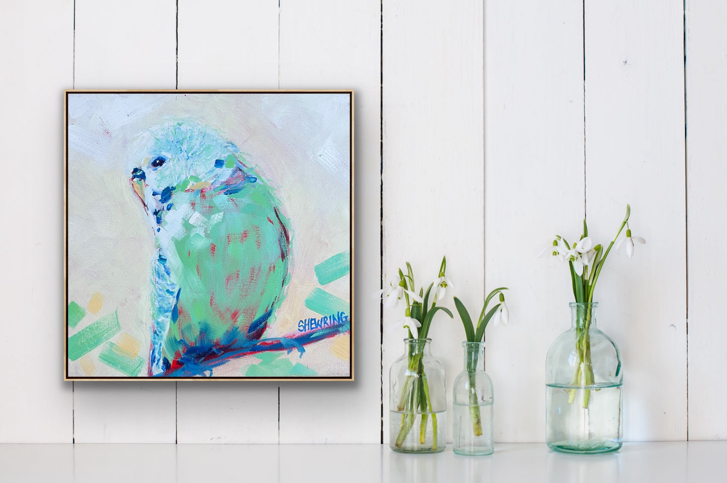 Tweet Tweet - 28 x 28 cm FRAMED