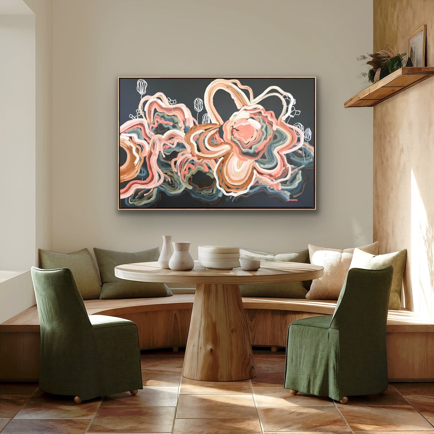 Untamed Lovers 150x100cm FRAMED SOLD
