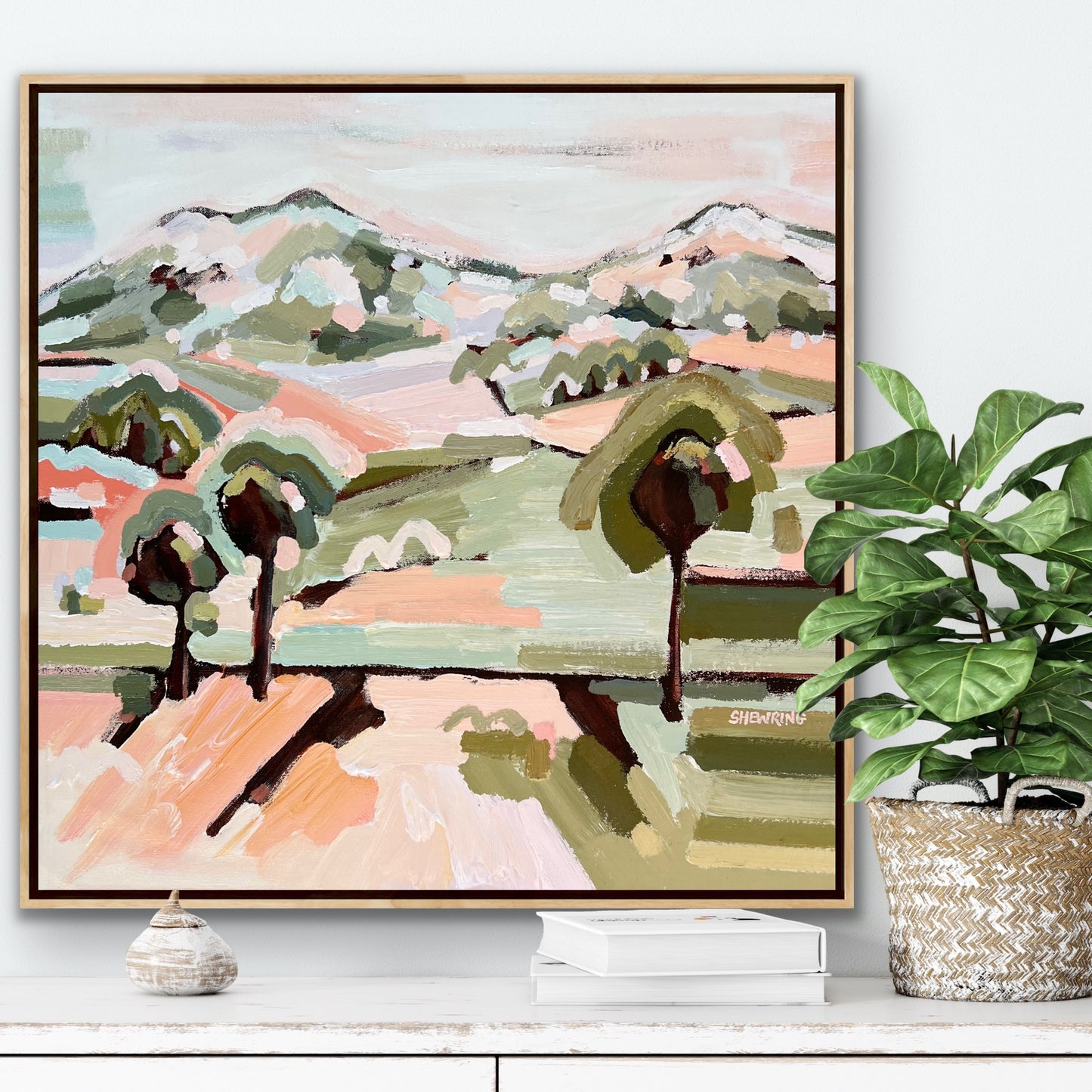 Vision Of Love 53 x 53 cm FRAMED