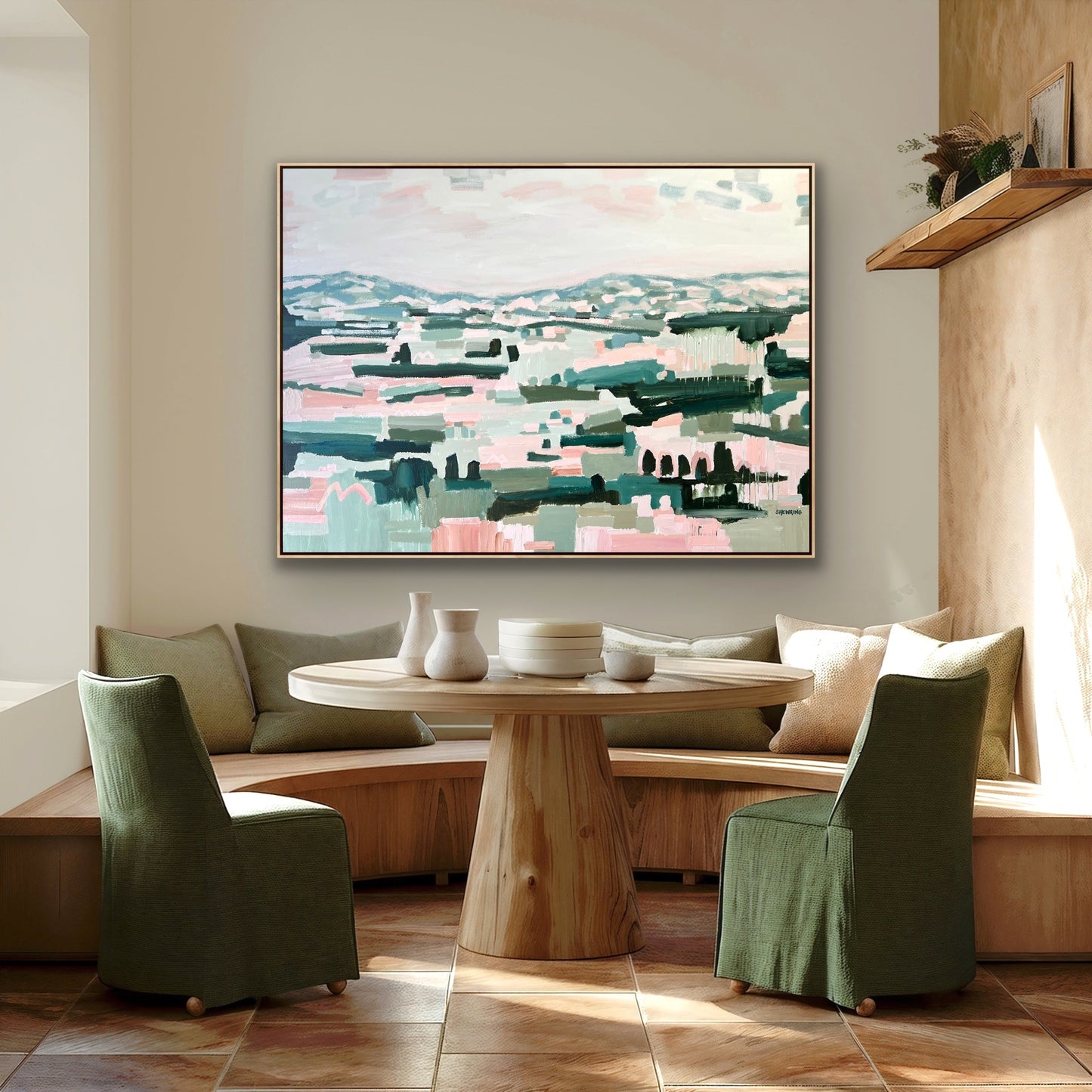 Visions Of Love 150x110cm FRAMED SOLD