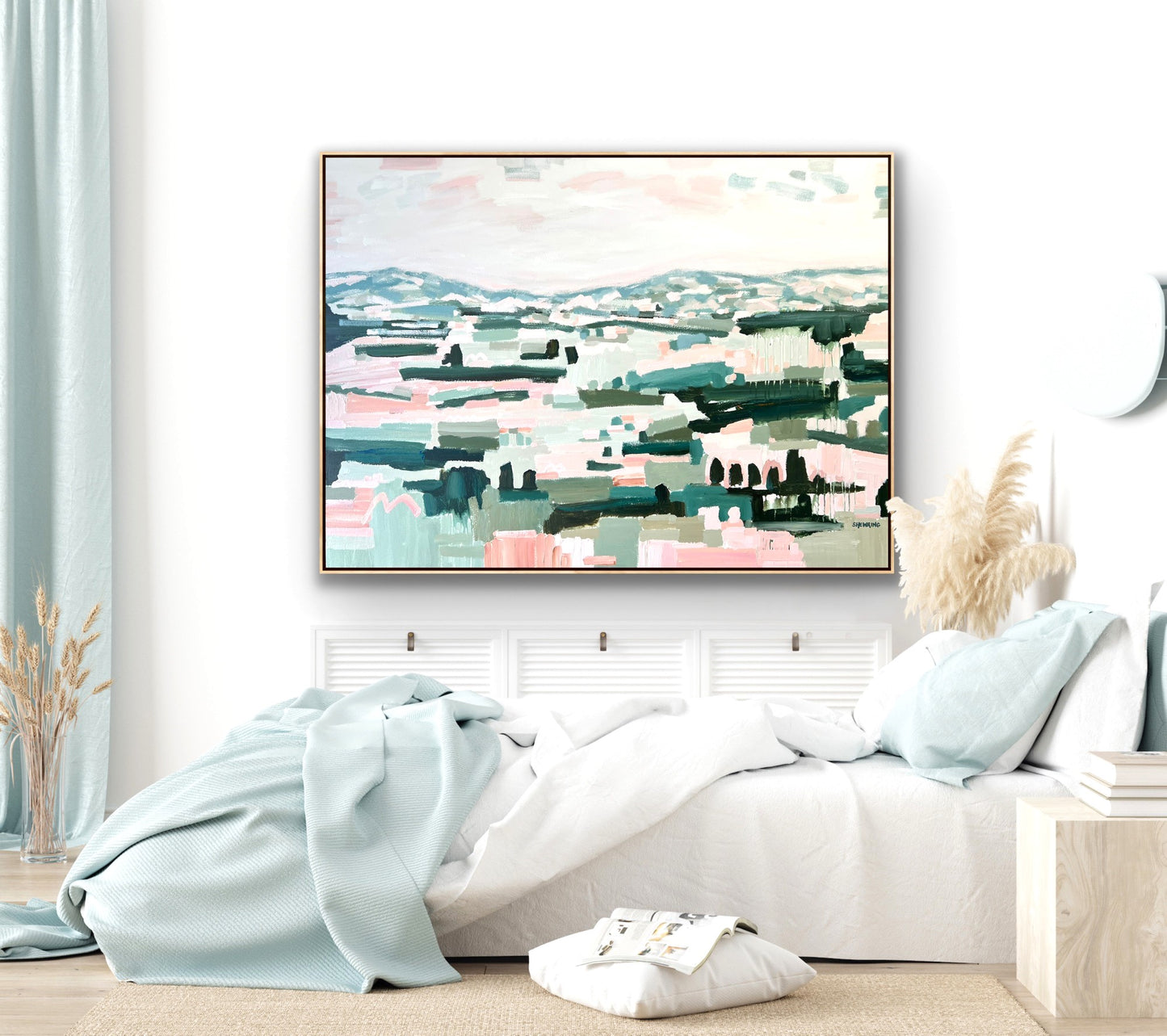 Visions Of Love 150x110cm FRAMED