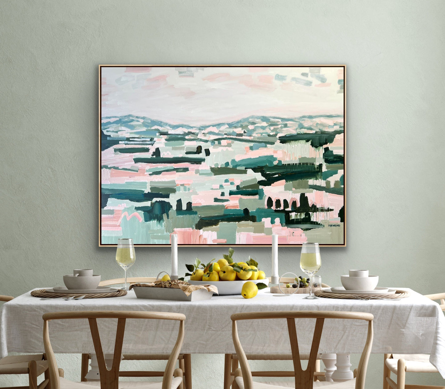 Visions Of Love 150x110cm FRAMED