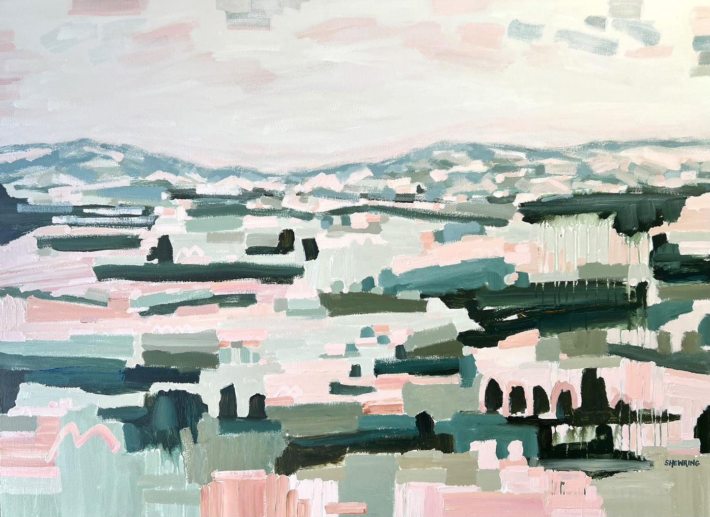Visions Of Love 150x110cm FRAMED