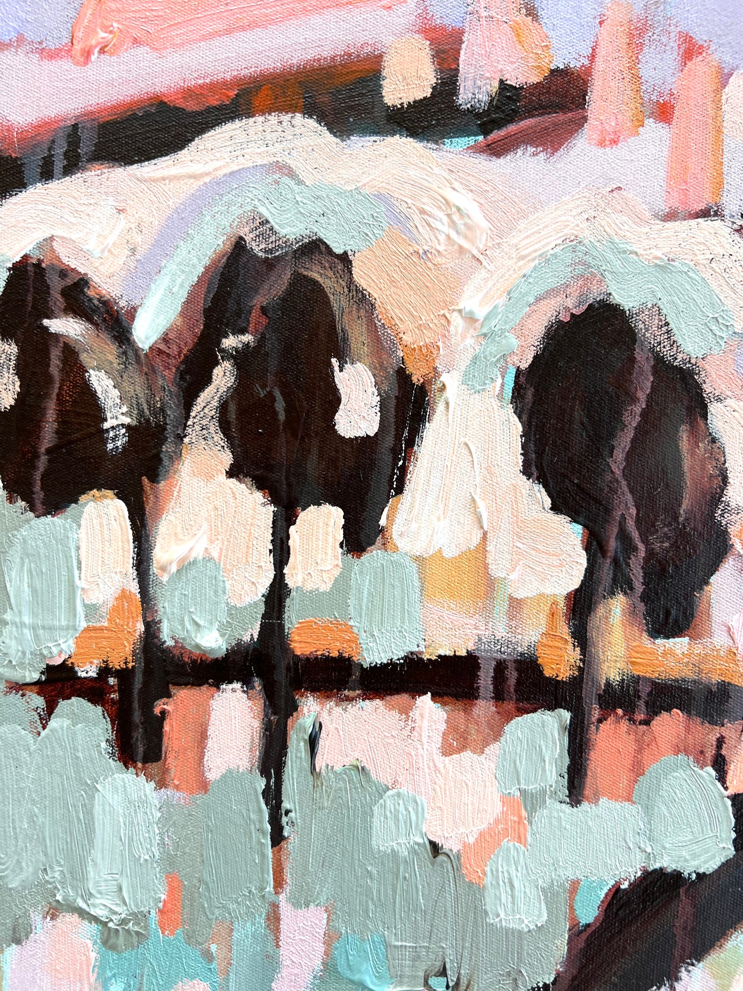 Way Back Home 53 x 53 cm FRAMED