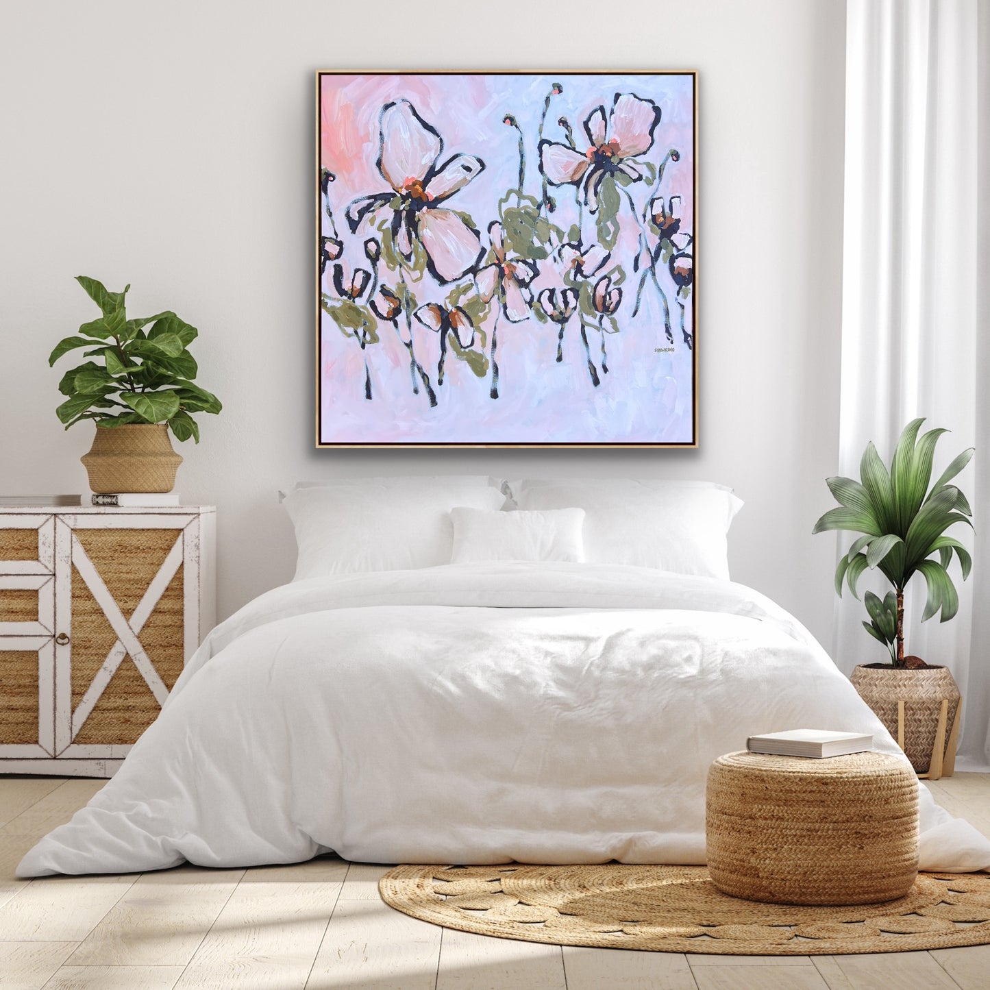 You Are Love 113 x 113 cm Framed SOLD