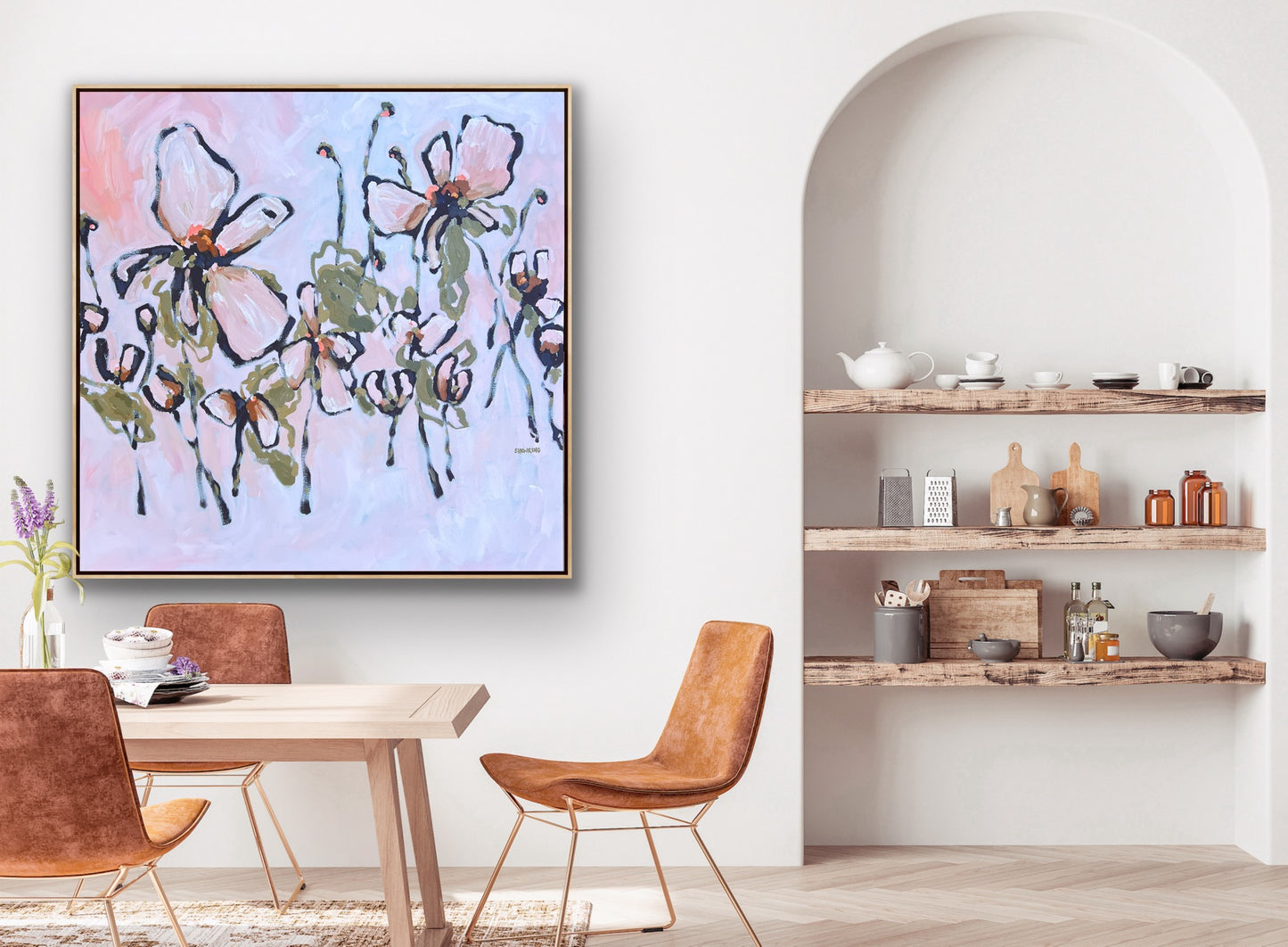 You Are Love 113 x 113 cm Framed SOLD