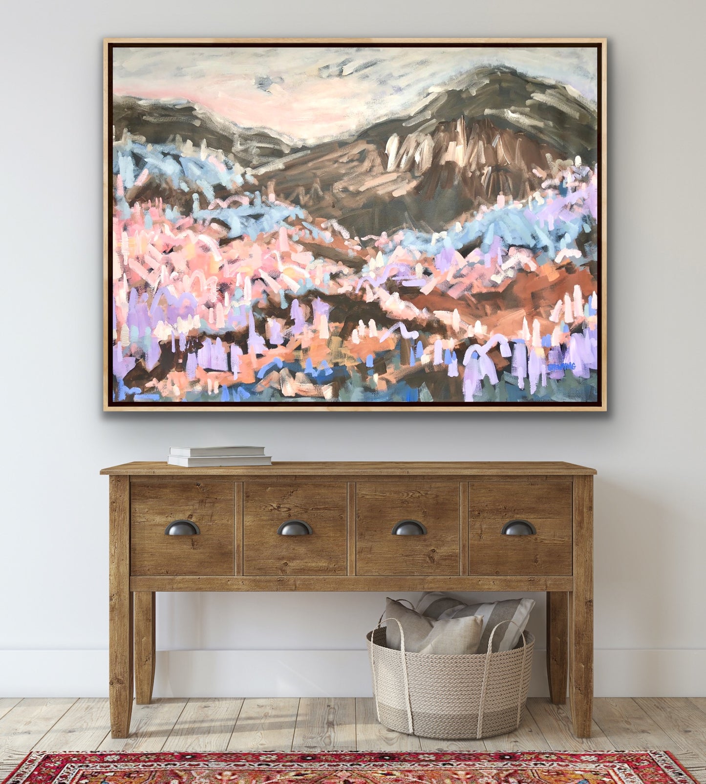 Sunset Over The Valley - Limited Edition Print