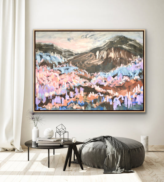Sunset Over The Valley - Limited Edition Print