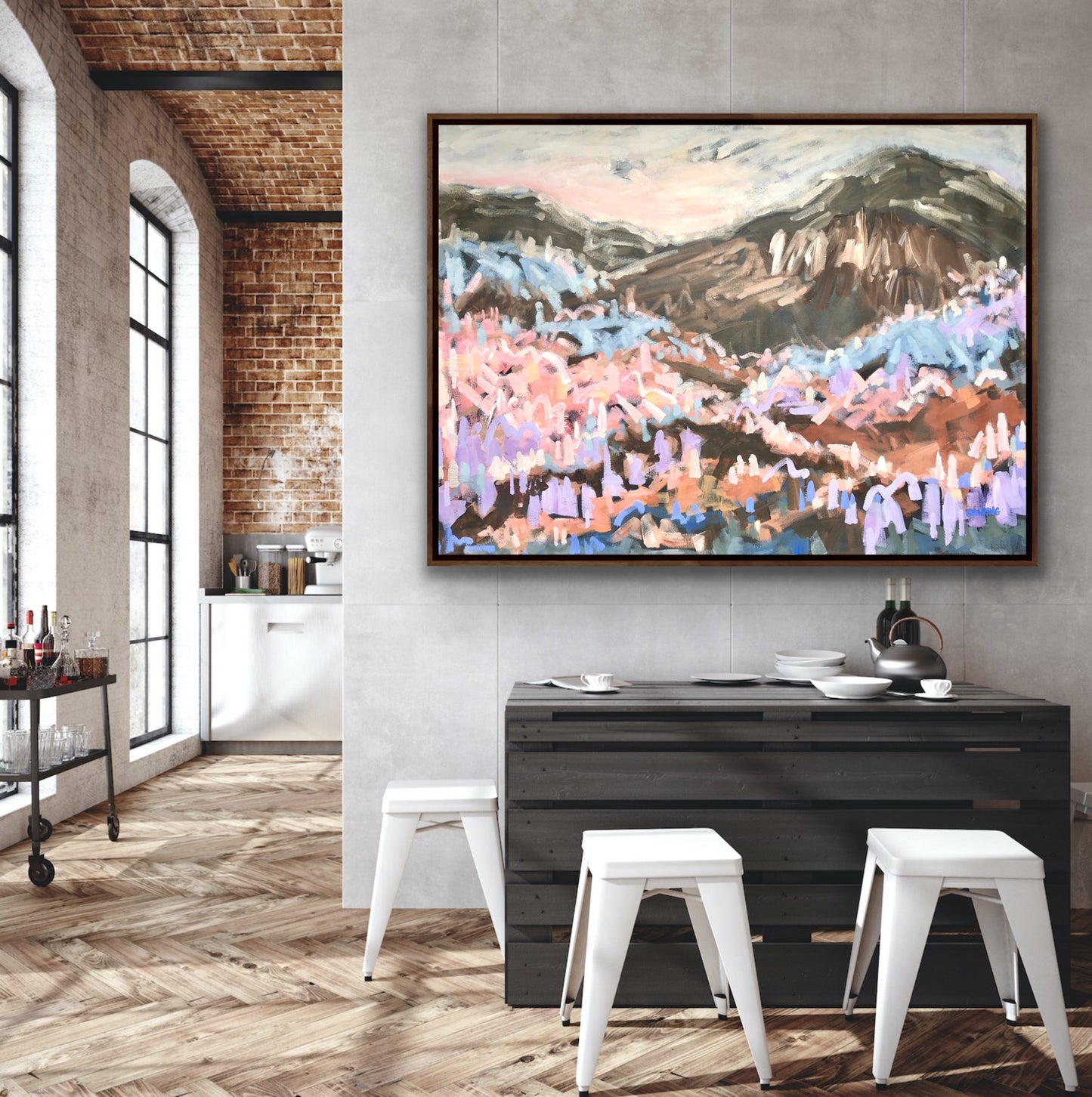 Sunset Over The Valley - Limited Edition Print