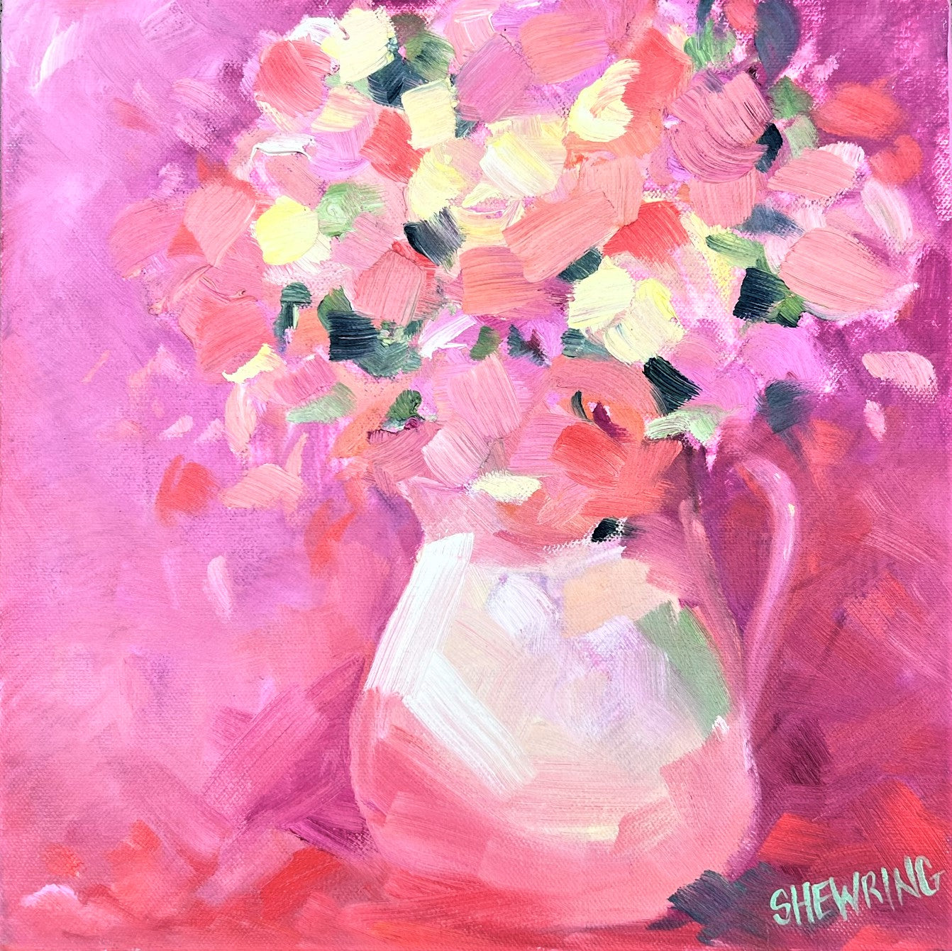 A Bunch Of Love For You 25x25cm SOLD