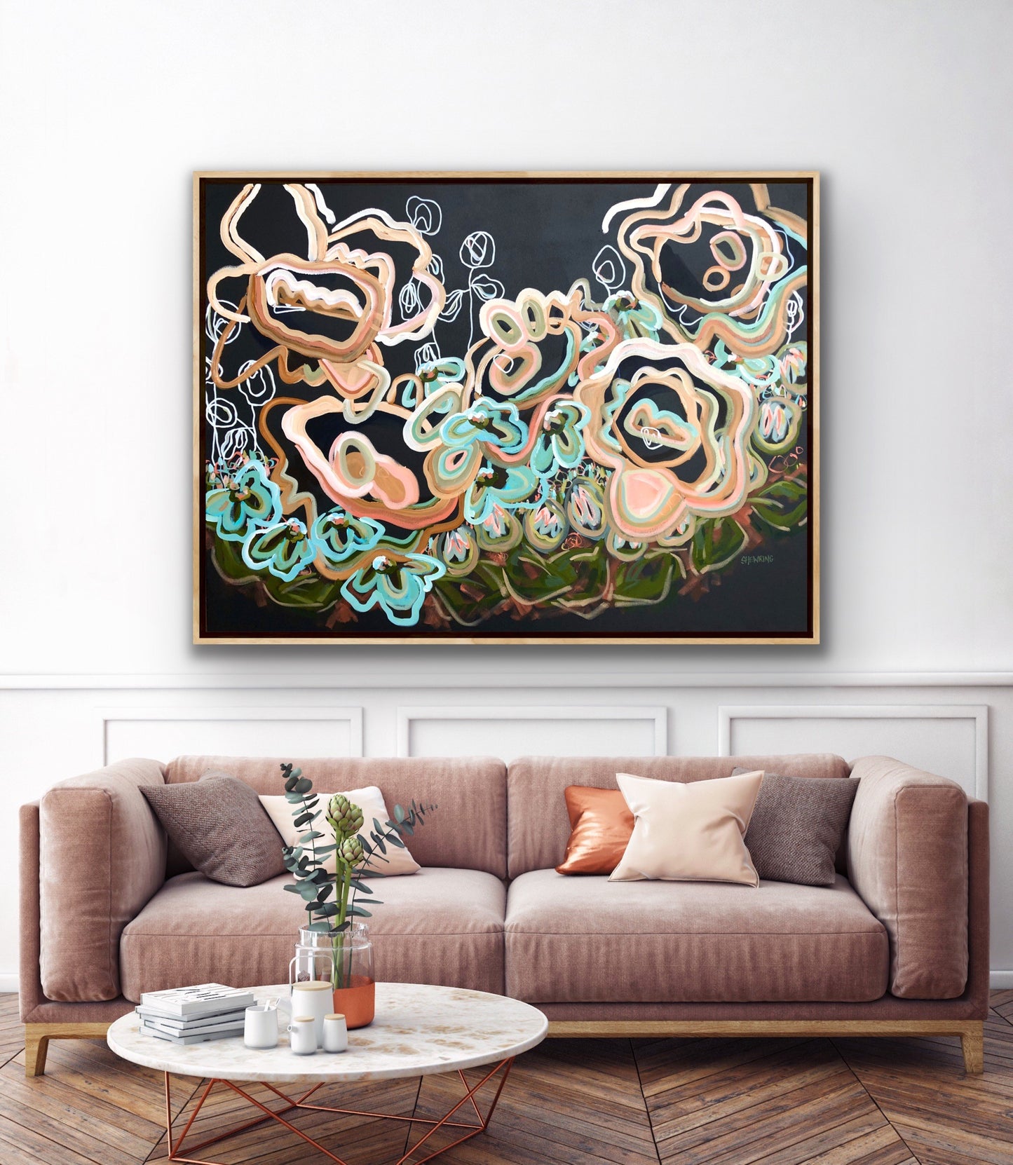 Beautiful Symphony 122x92cm SOLD