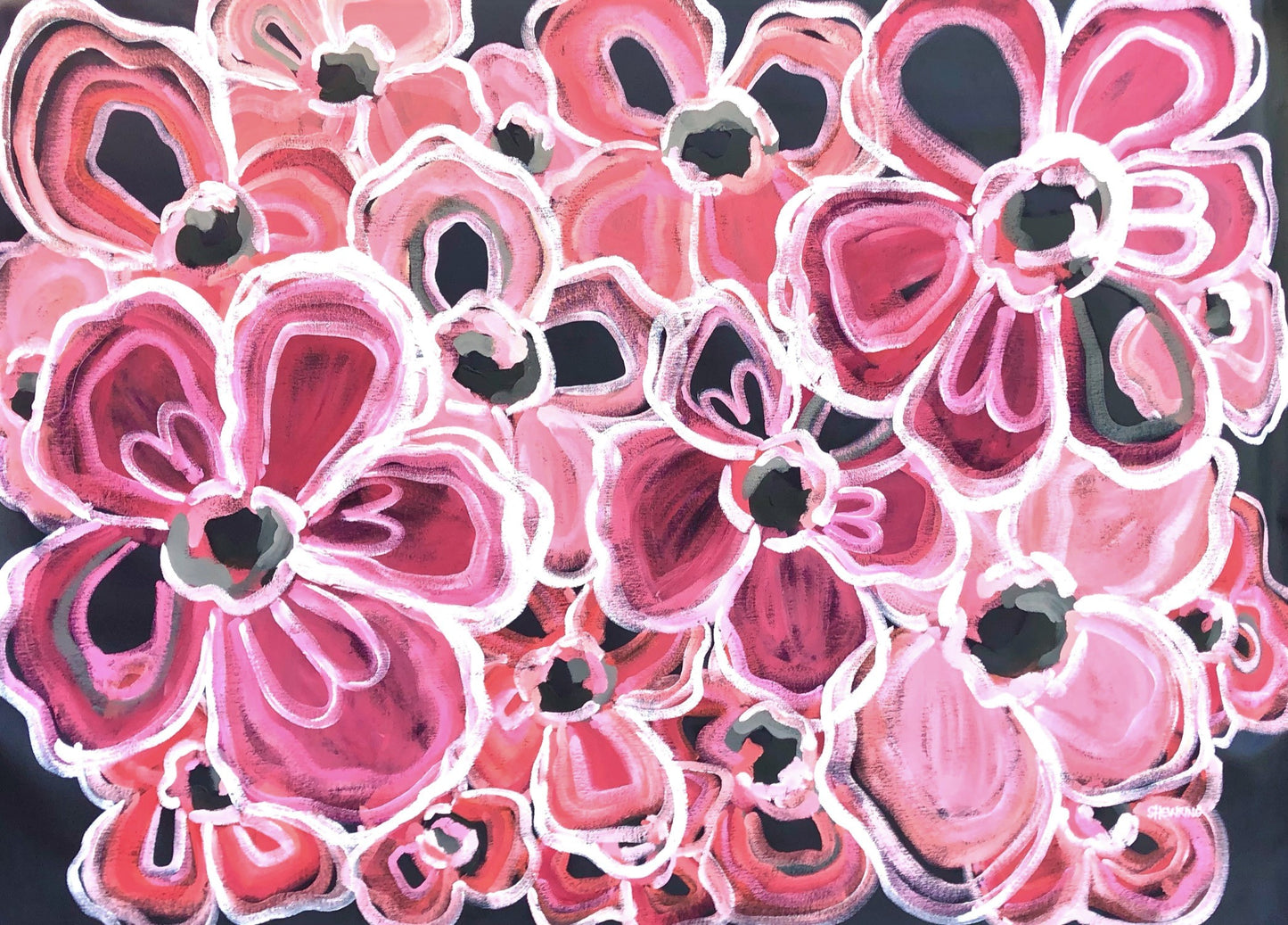 Big Love 158x113cm Framed SOLD