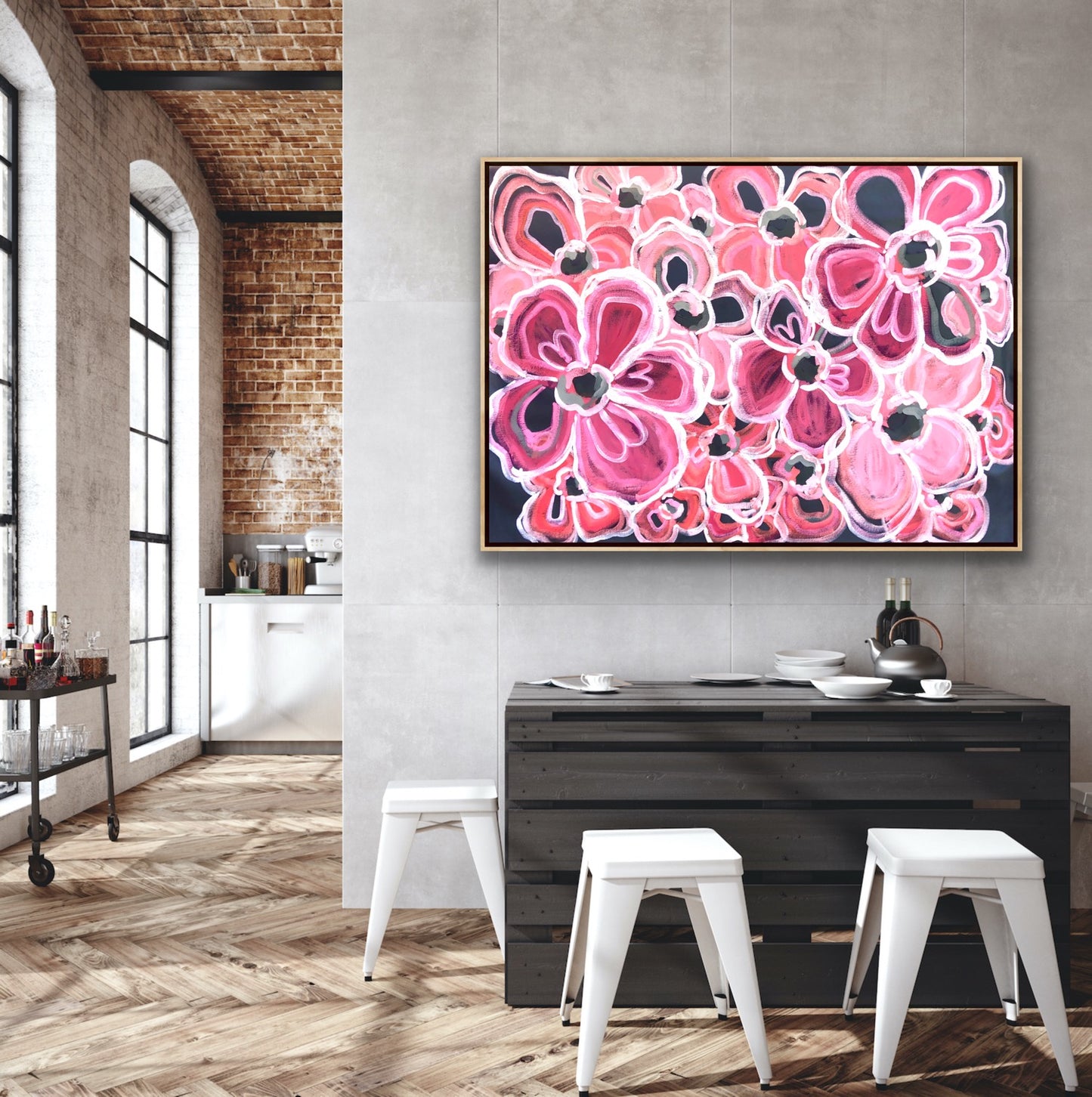 Big Love 158x113cm Framed SOLD