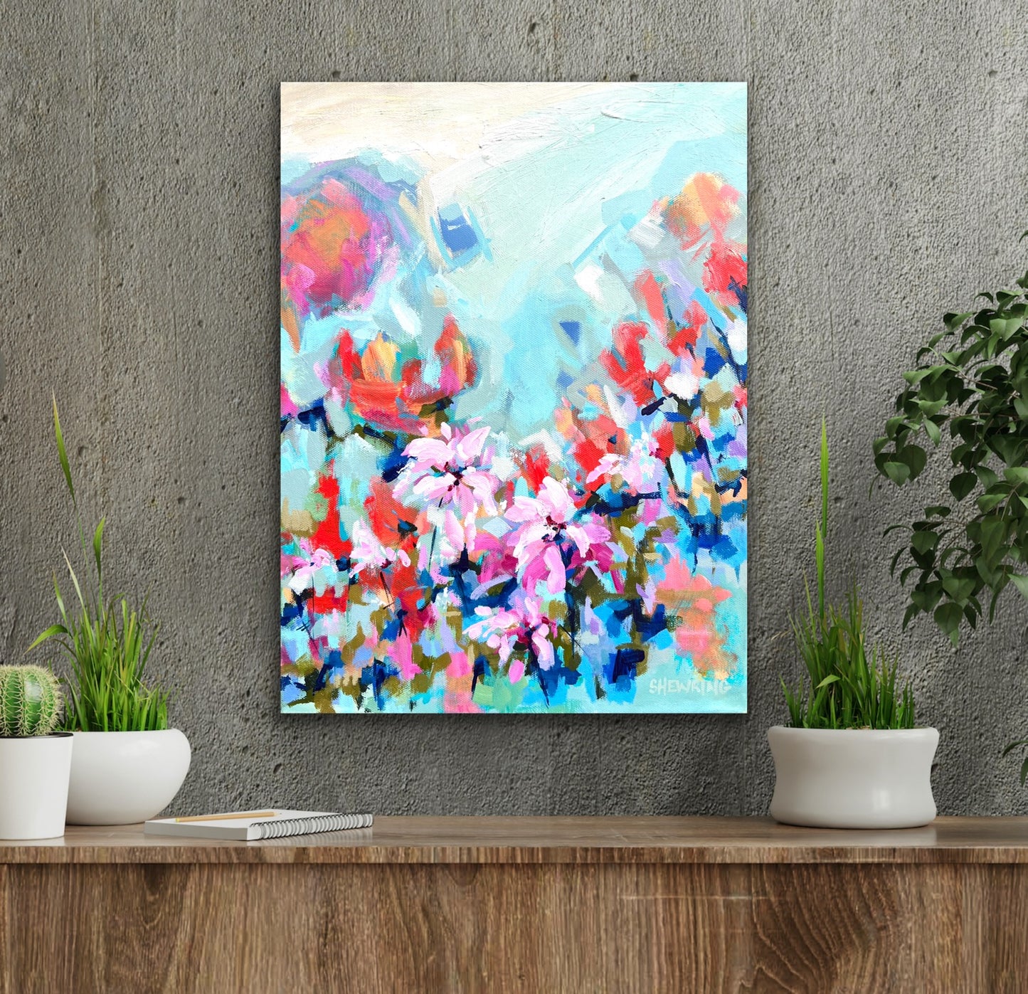 Bright Buds 40x30cm SOLD