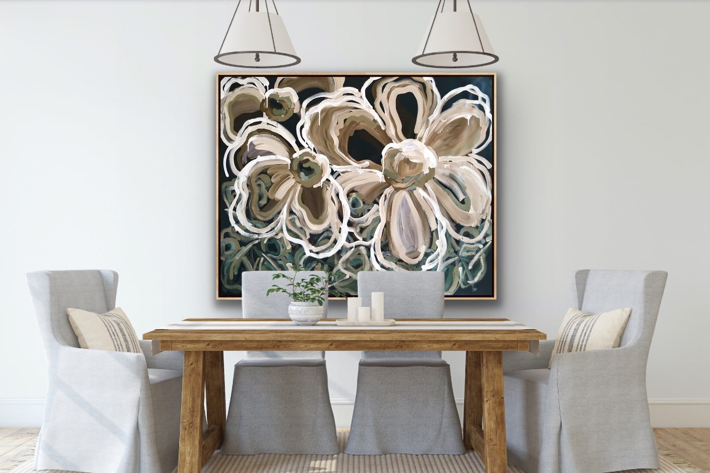 Caffe Au Lait 150x121cm SOLD