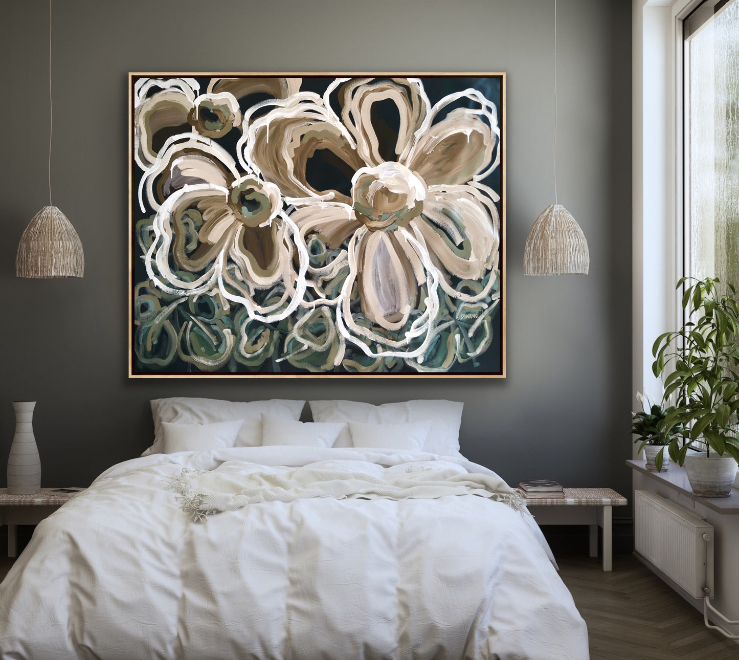 Caffe Au Lait 150x121cm SOLD