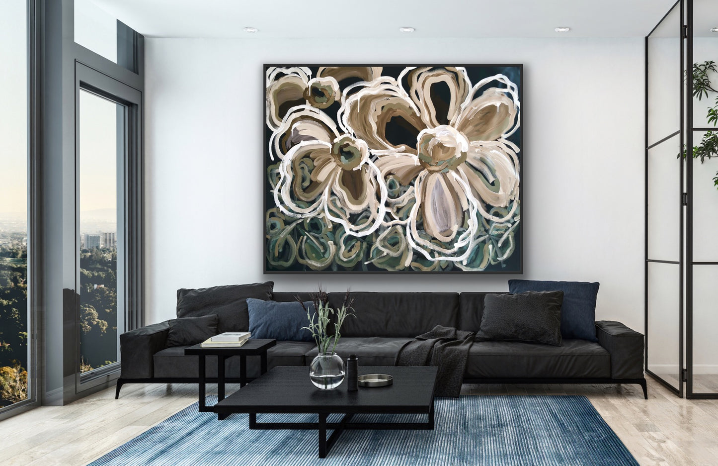 Caffe Au Lait 150x121cm SOLD