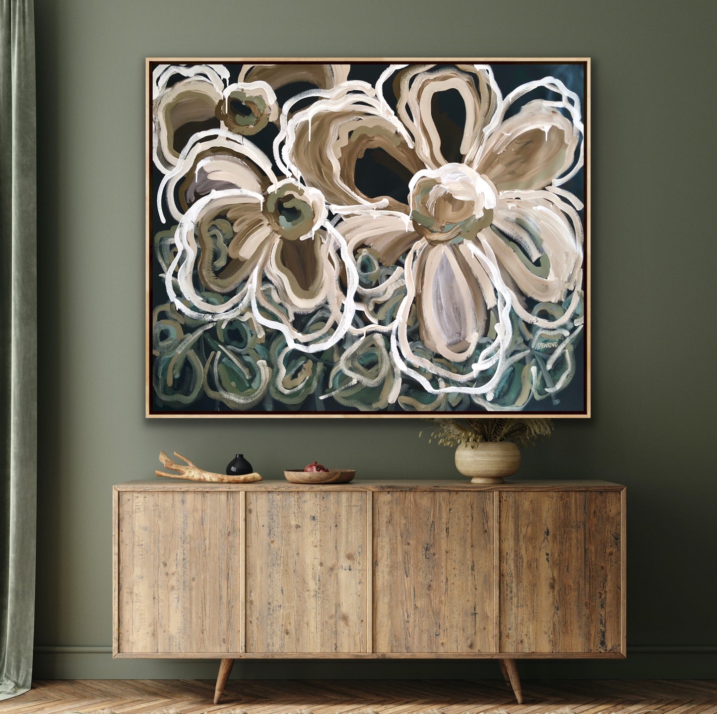 Caffe Au Lait 150x121cm SOLD