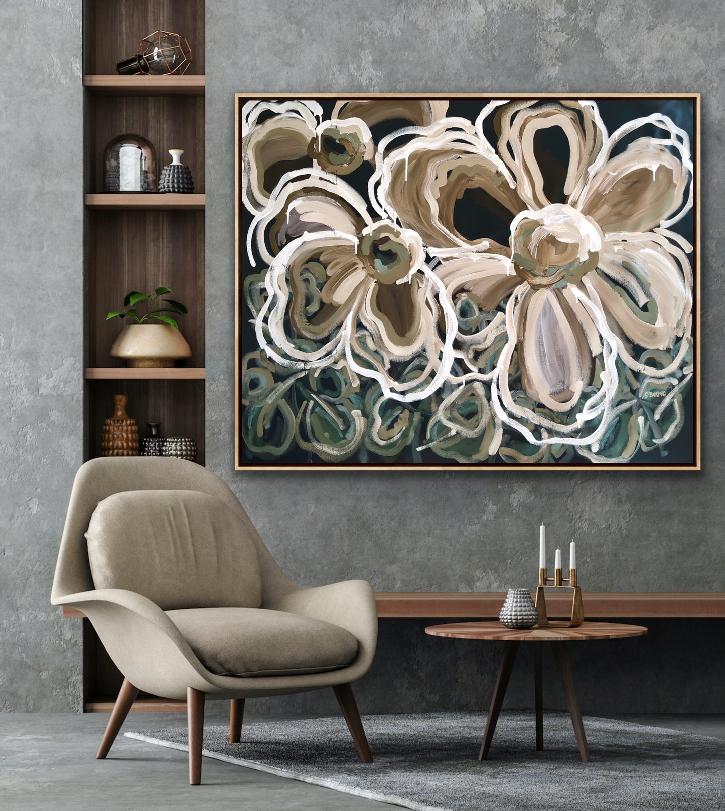 Caffe Au Lait 150x121cm SOLD