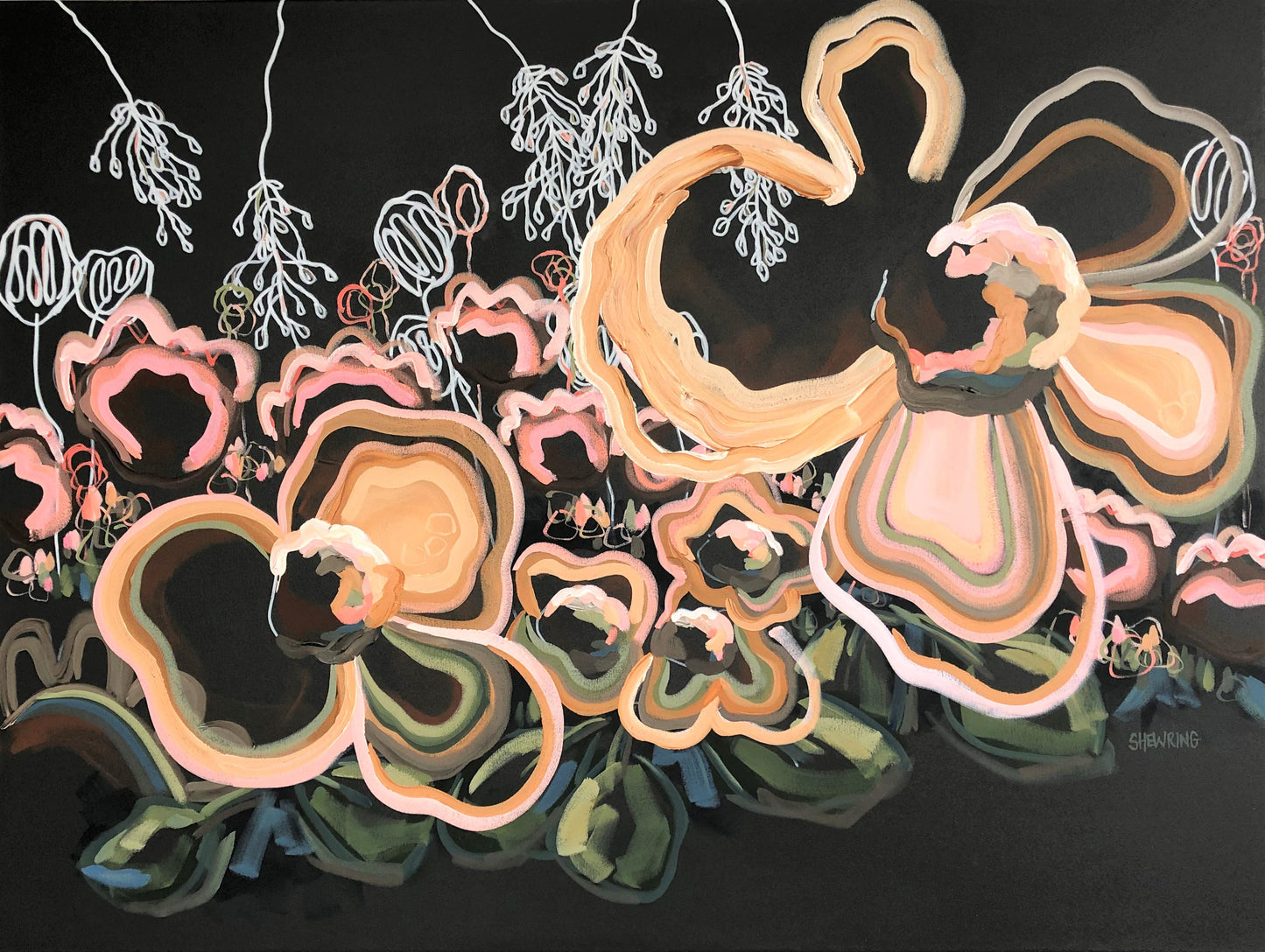 Caramel Crush 130x82cm SOLD