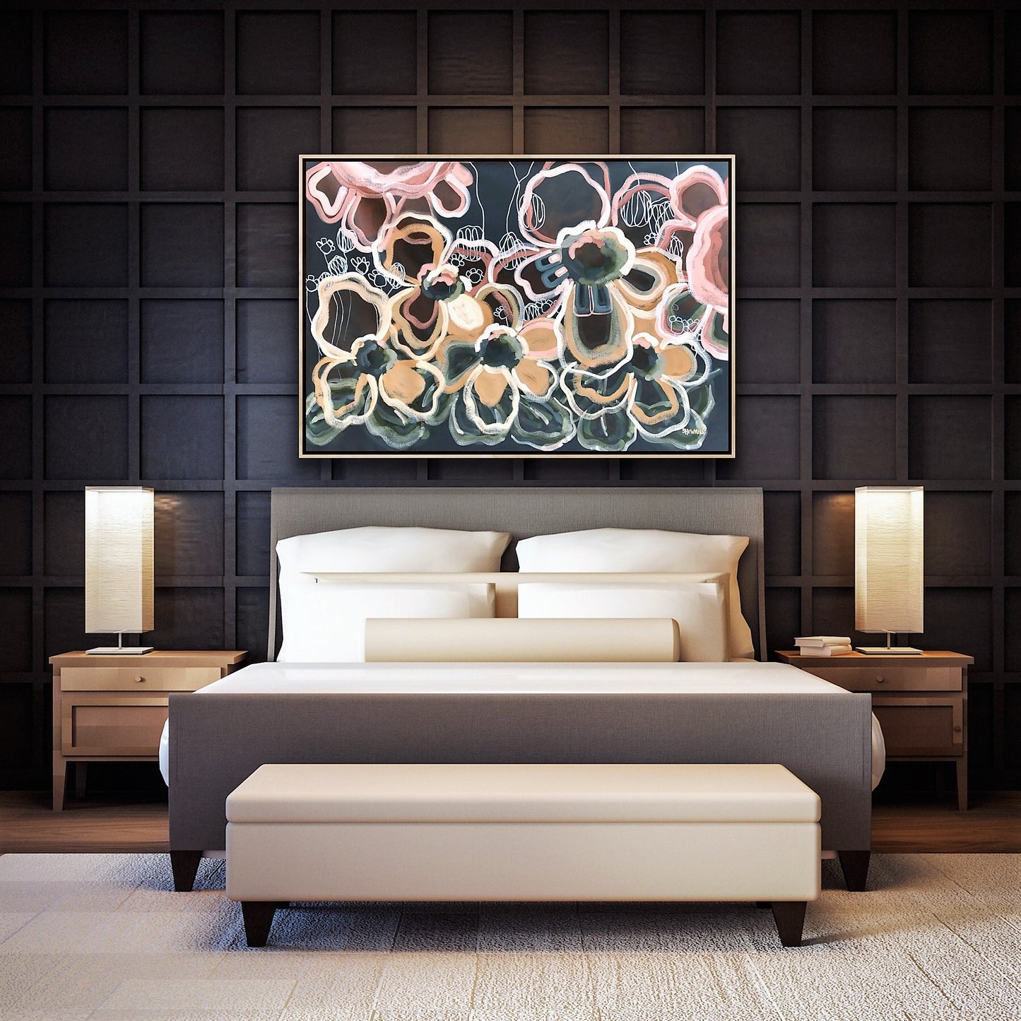 Caramel Mocha 152x104cm SOLD