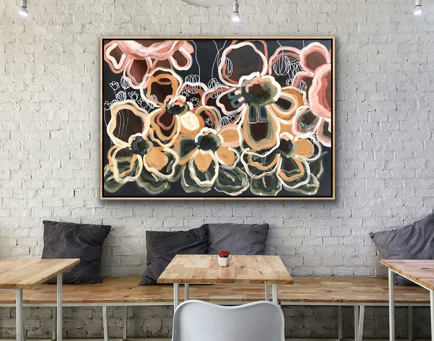 Caramel Mocha 152x104cm SOLD