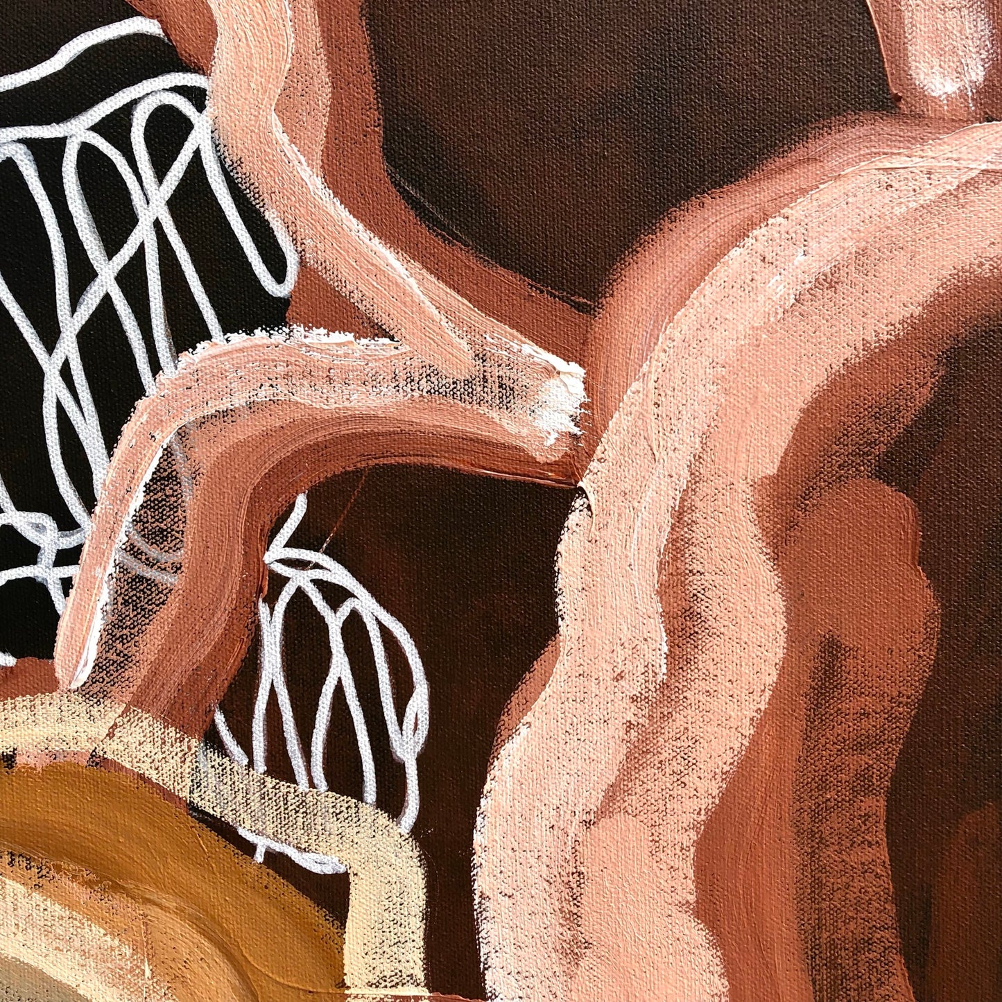 Caramel Mocha 152x104cm SOLD