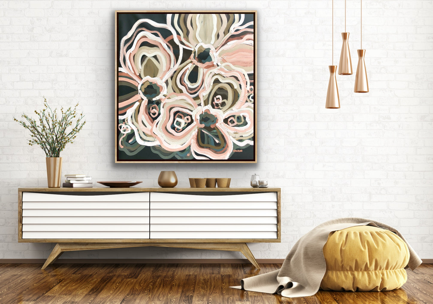 Coffee Lovers 104 x 98 cm SOLD