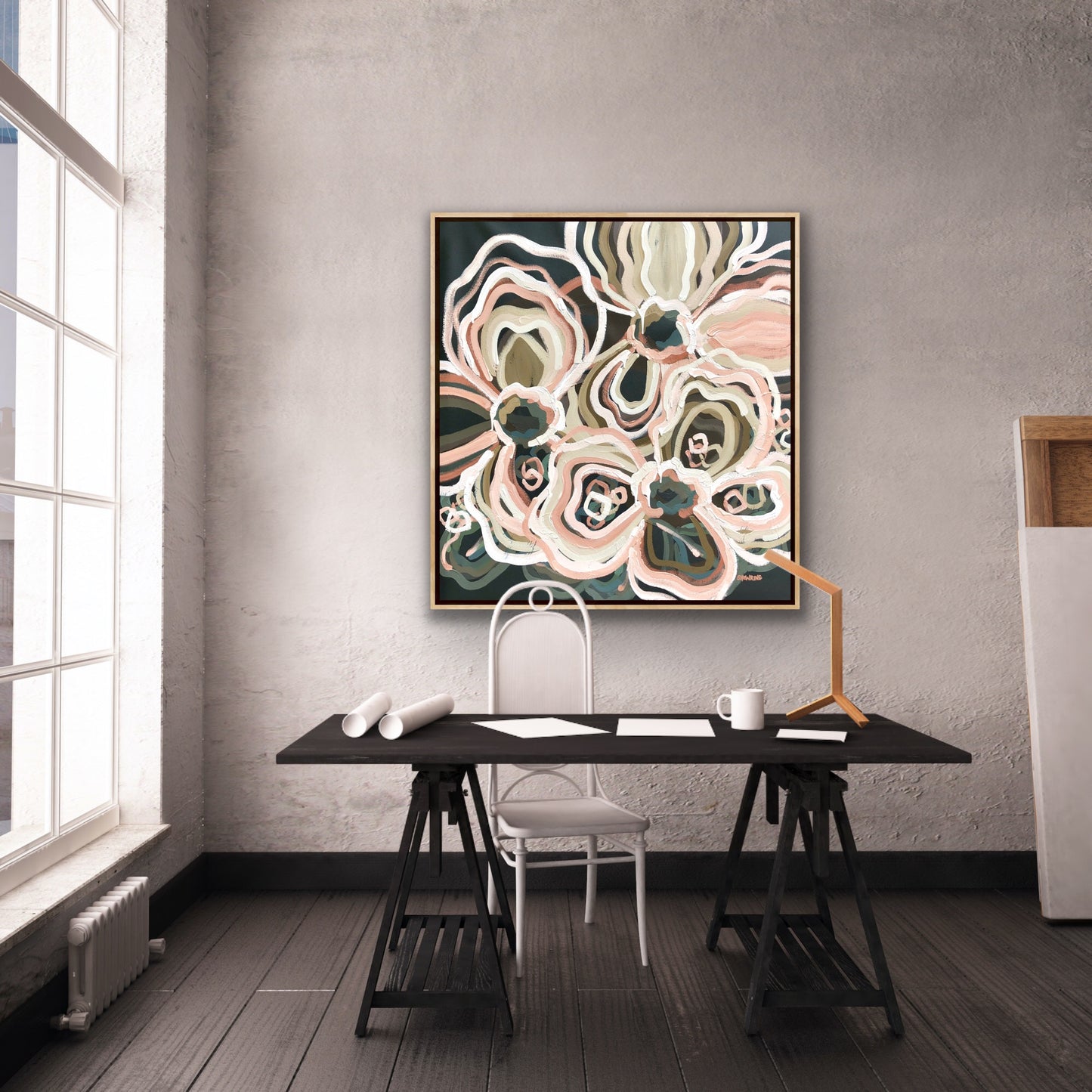 Coffee Lovers 104 x 98 cm SOLD