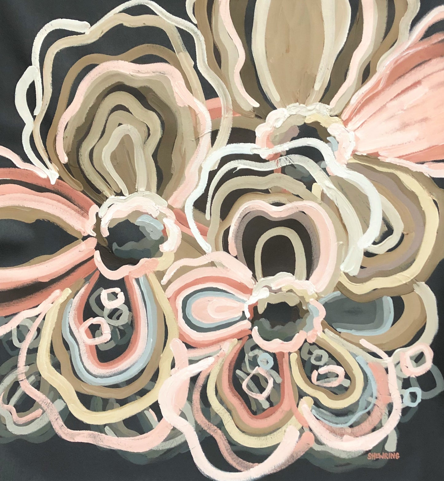 Coffee Time 104x97cm SOLD