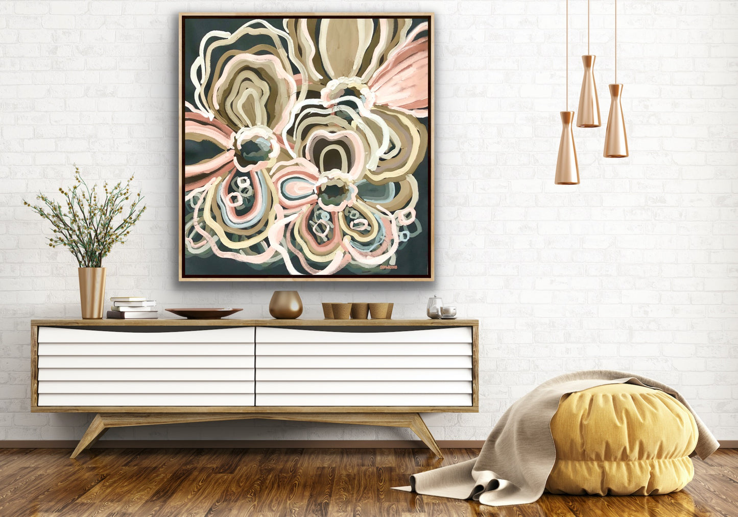 Coffee Time 104x97cm SOLD