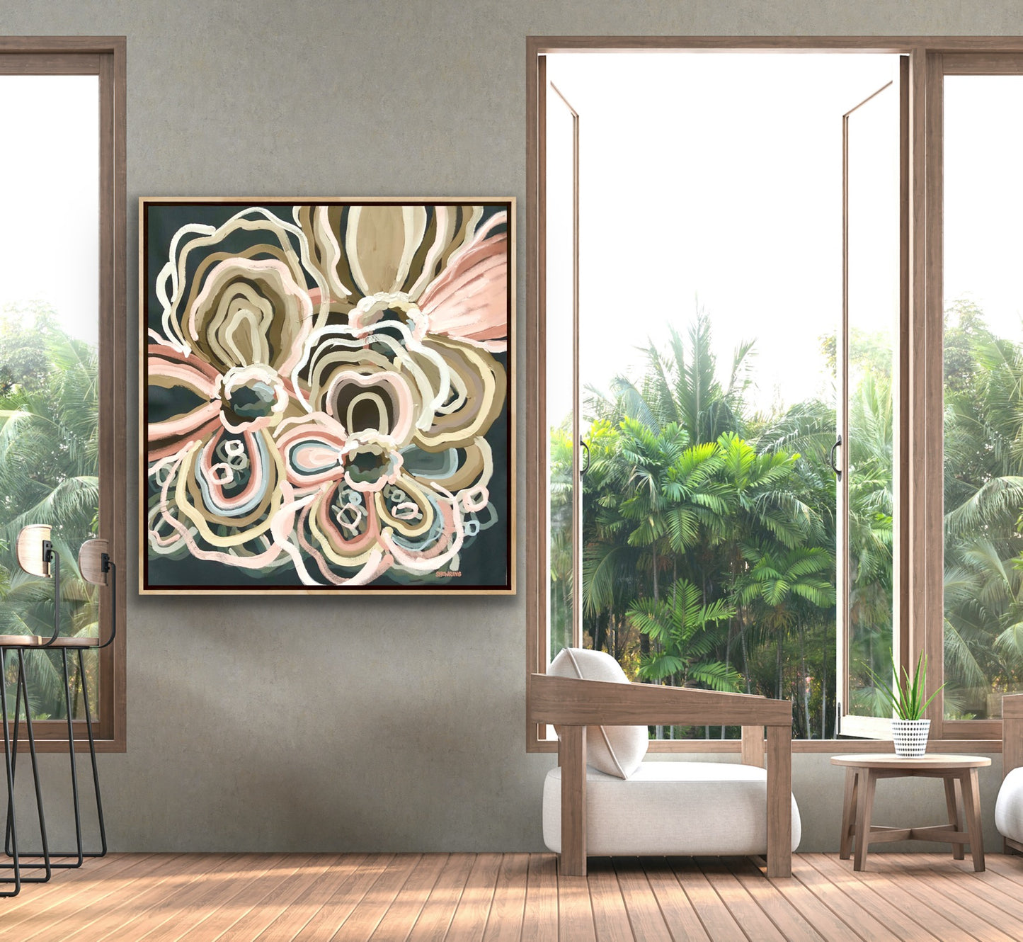 Coffee Time 104x97cm SOLD