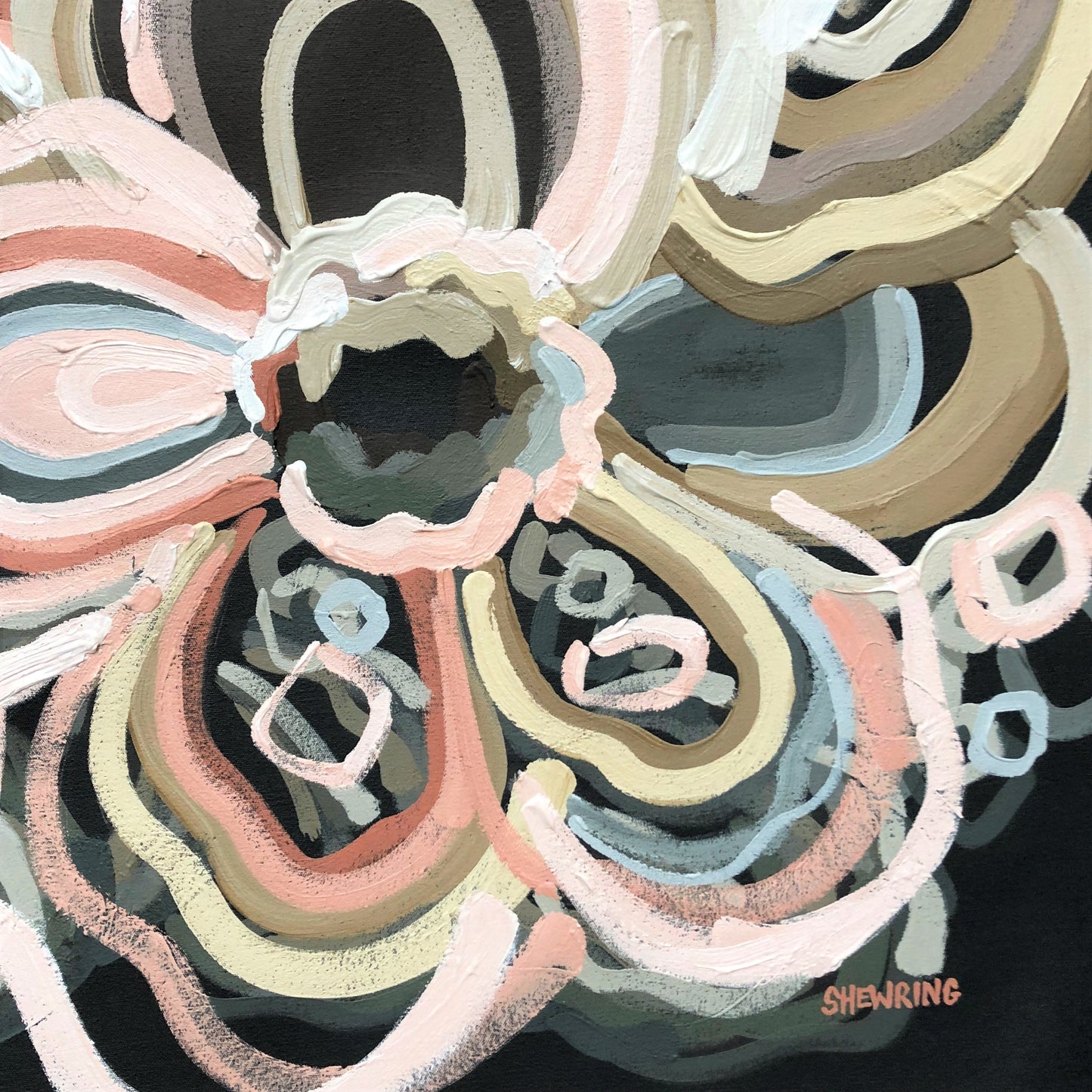 Coffee Time 104x97cm SOLD