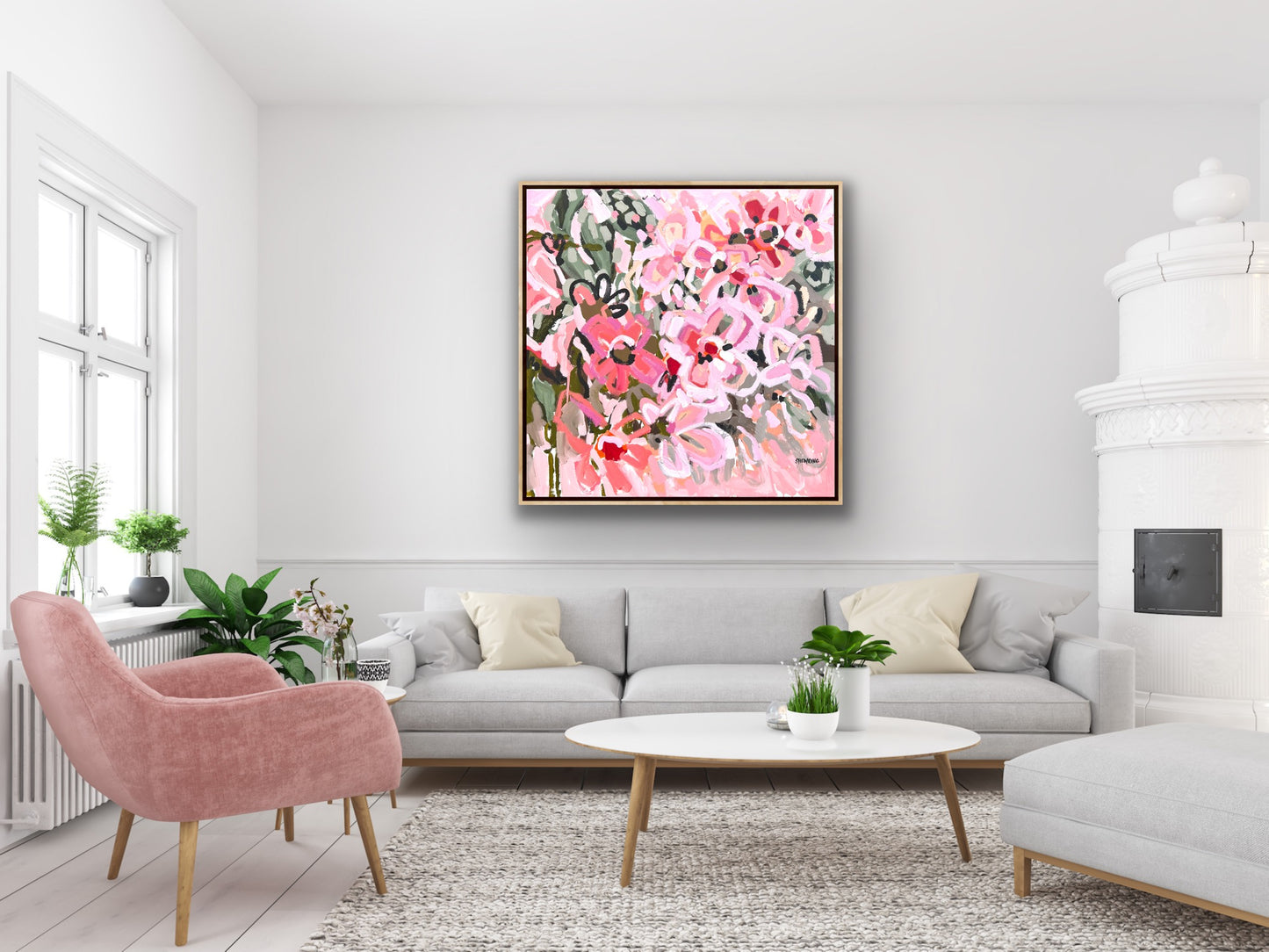 Colours Of Love 100x100cm SOLD