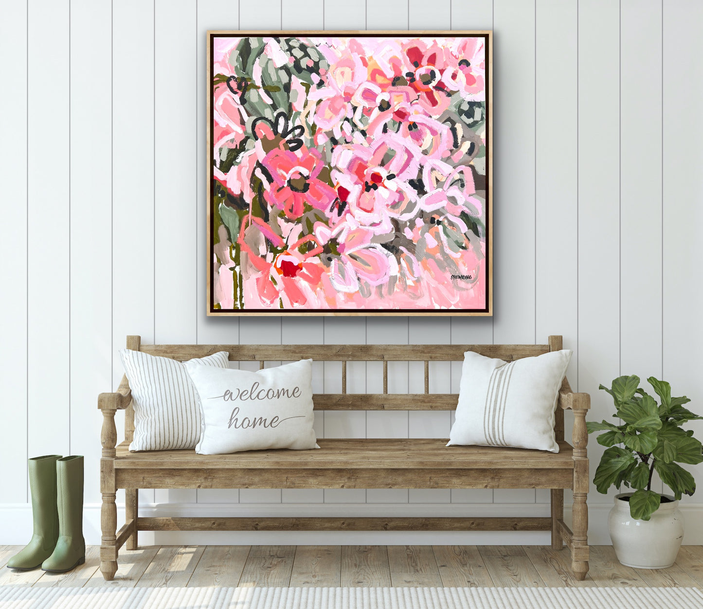 Colours Of Love 100x100cm SOLD