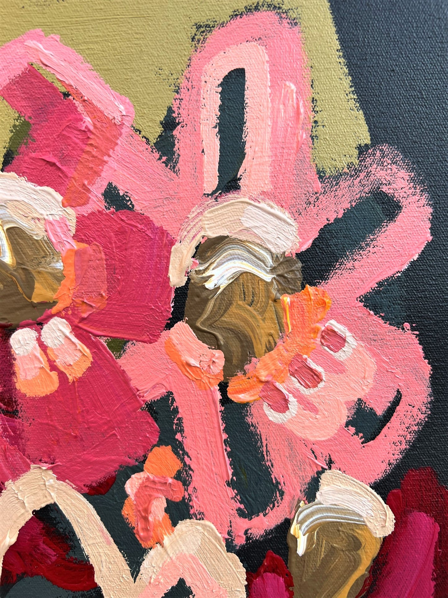 Falling In Love 45x45cm FRAMED SOLD