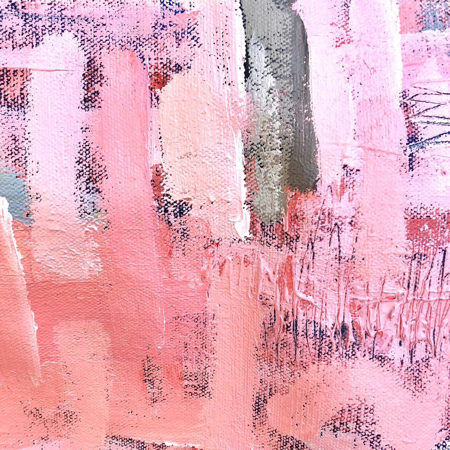 Fields Of Love 153x133cm FRAMED SOLD