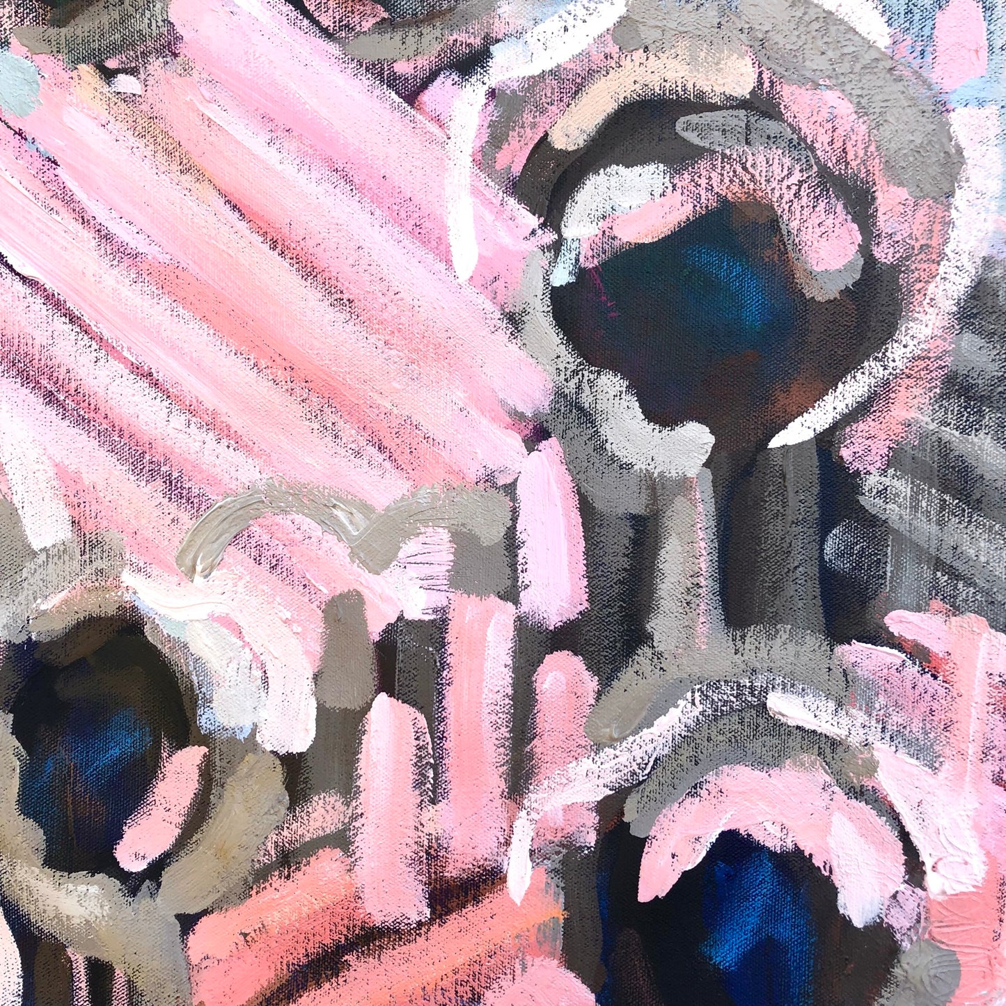 Fields Of Love 153x133cm FRAMED SOLD