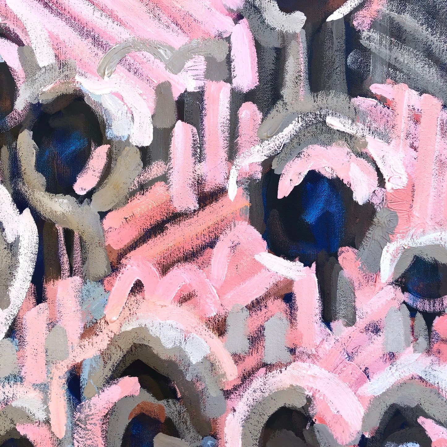 Fields Of Love 153x133cm FRAMED SOLD