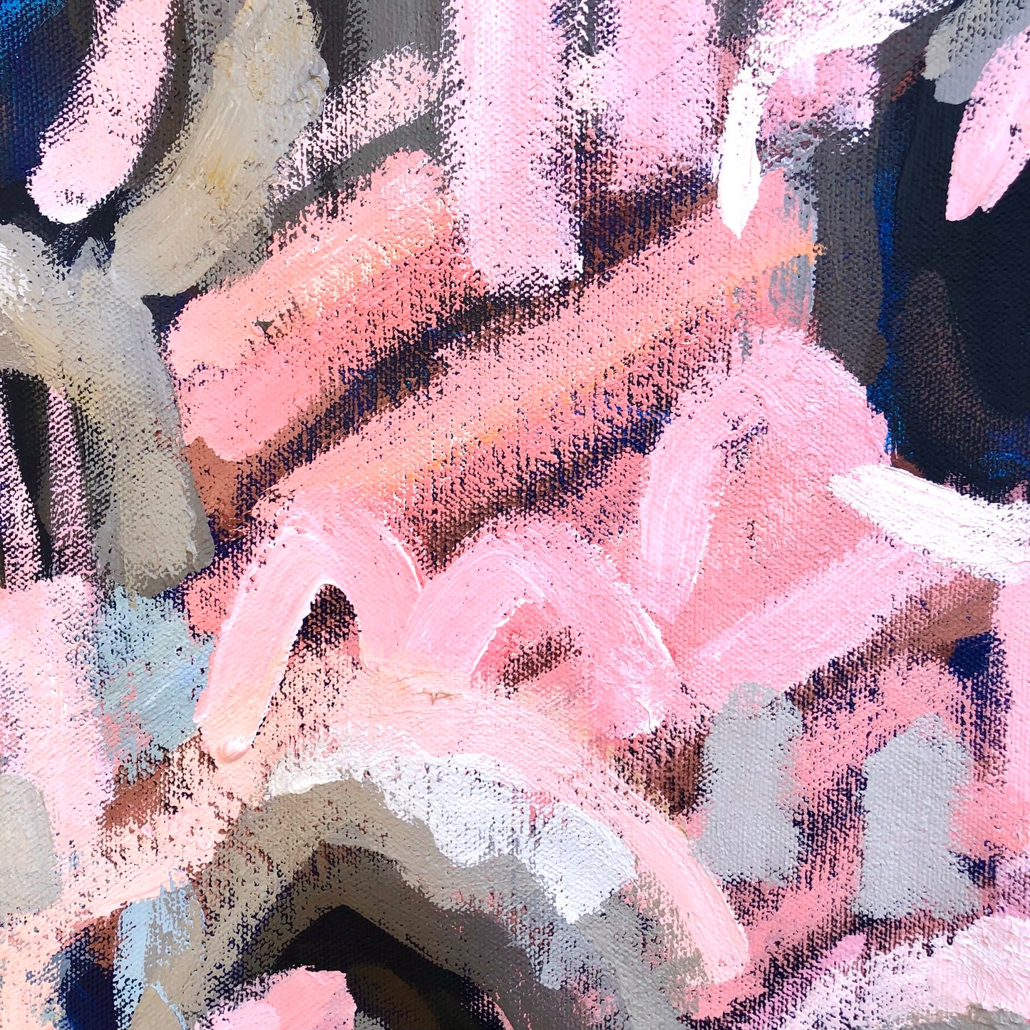 Fields Of Love 153x133cm FRAMED SOLD